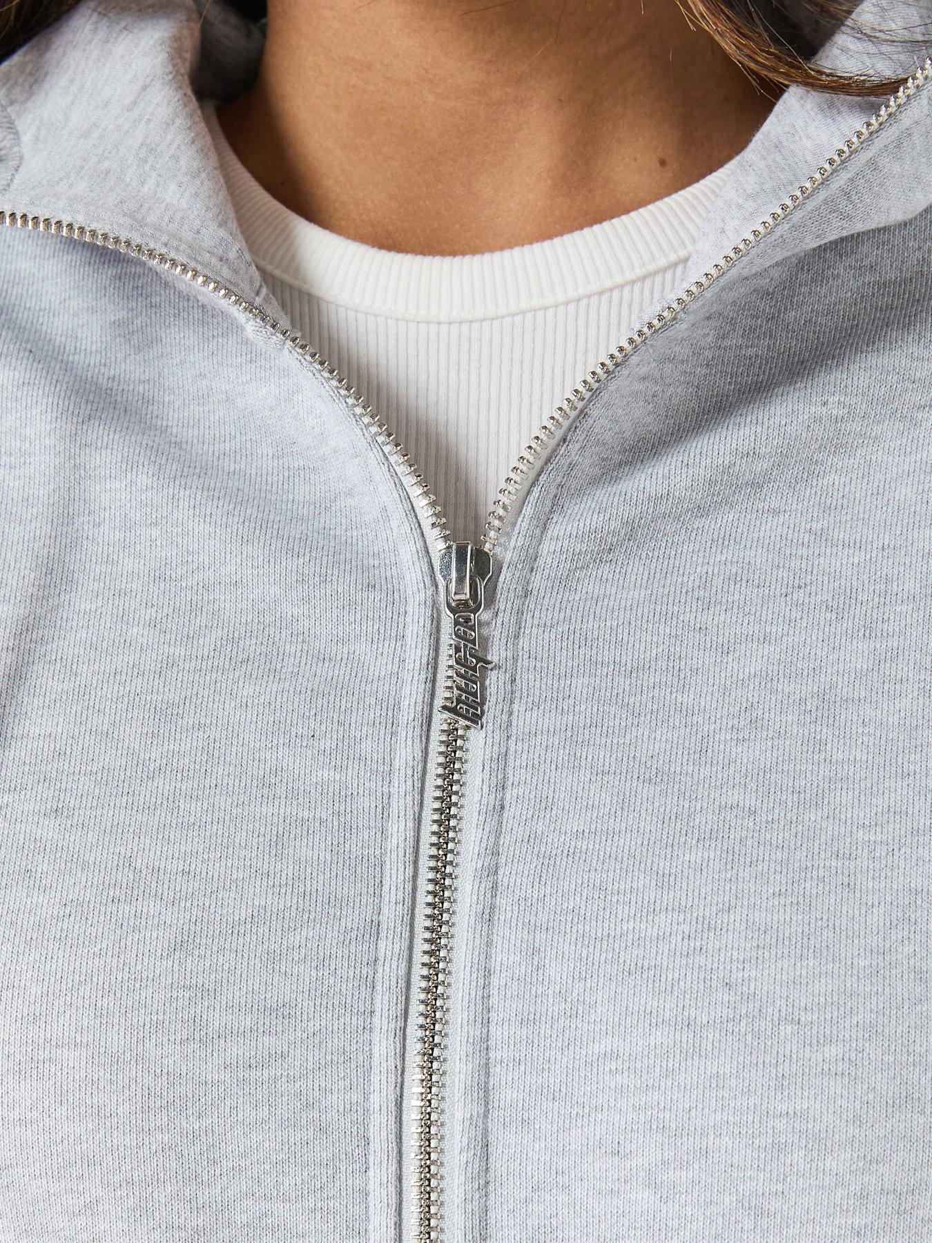 Image 4 of 5 of HUGO Dolpie Zip Up Hoodie - Grey