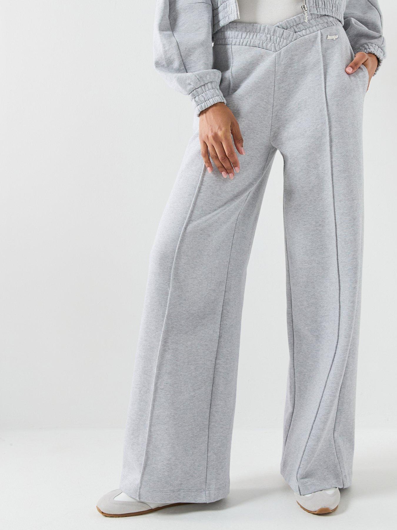HUGO Nuasem Track Pants, Grey, Size L, Women