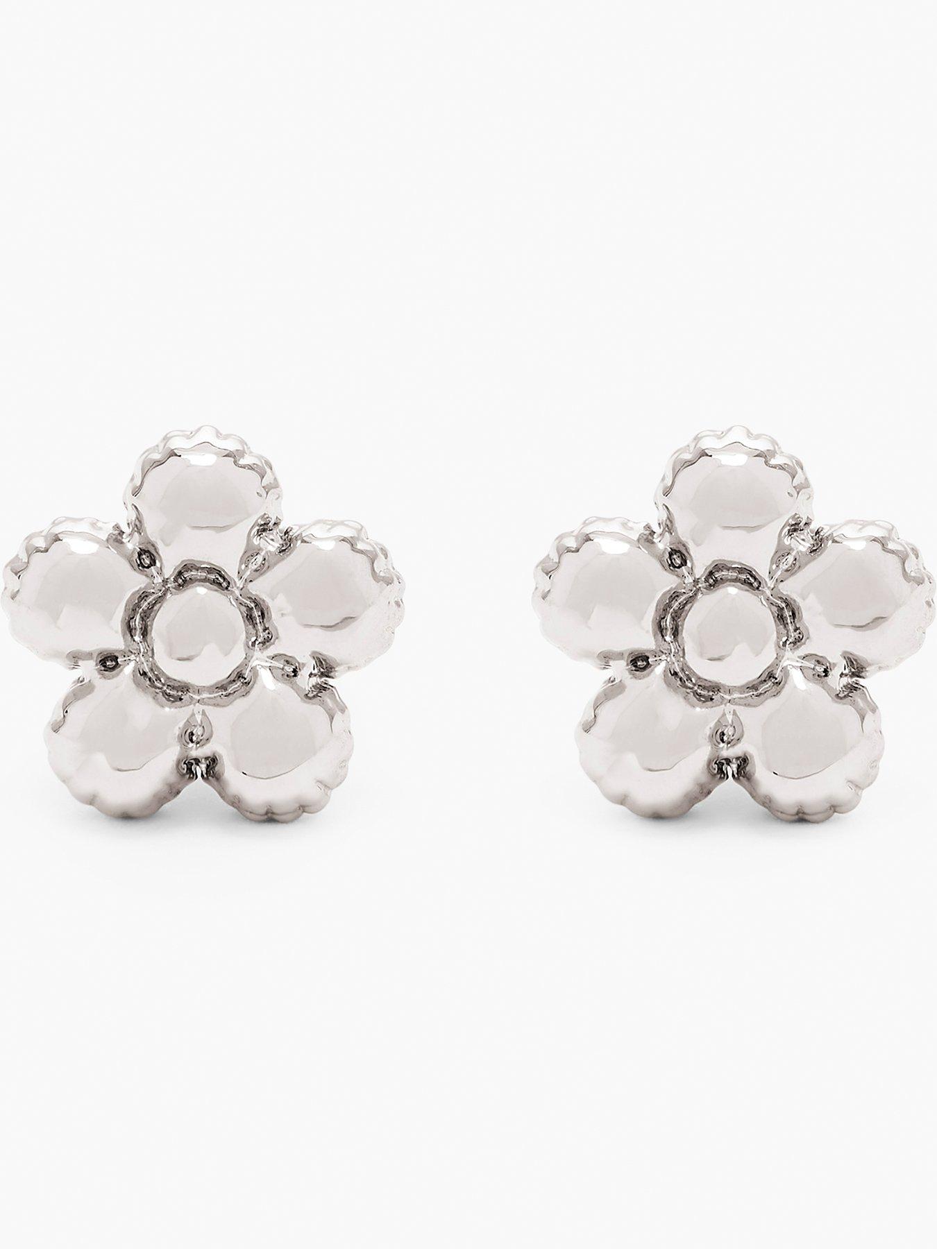 MARC JACOBS Daisy Balloon Stud Earrings - Silver