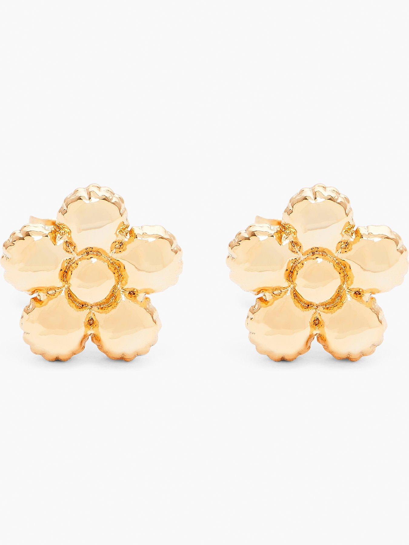 MARC JACOBS Daisy Balloon Stud Earrings - Gold