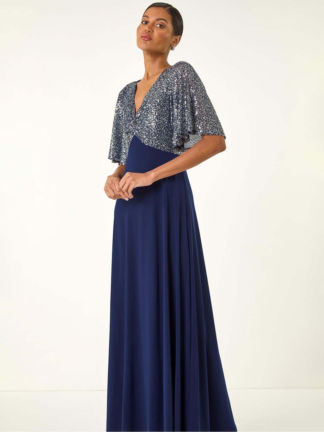 sachin and babi light blue dress Sequin Clothing Sparkly & Glitter Outfits  Club L London
