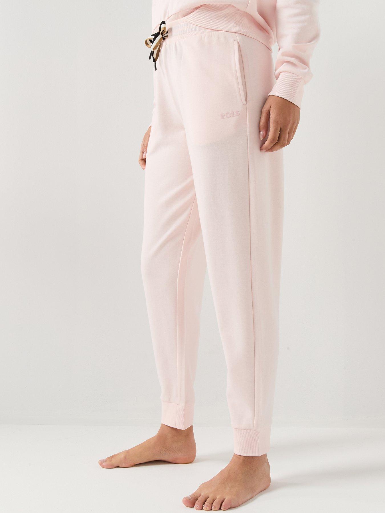 Boss Stripe Cuffed Joggers - Pink
