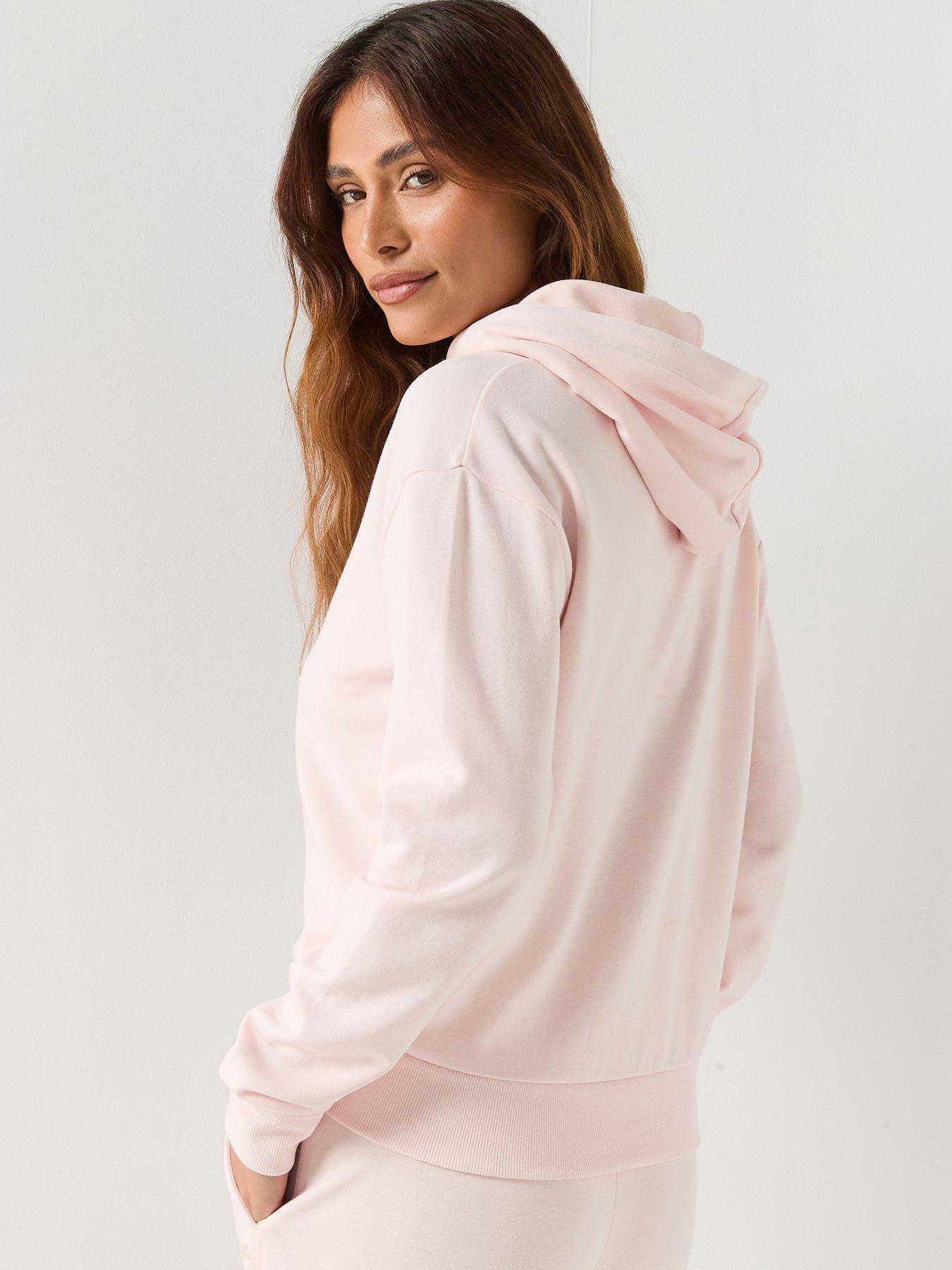 Image 2 of 5 of BOSS Stripe Hoodie - Pink