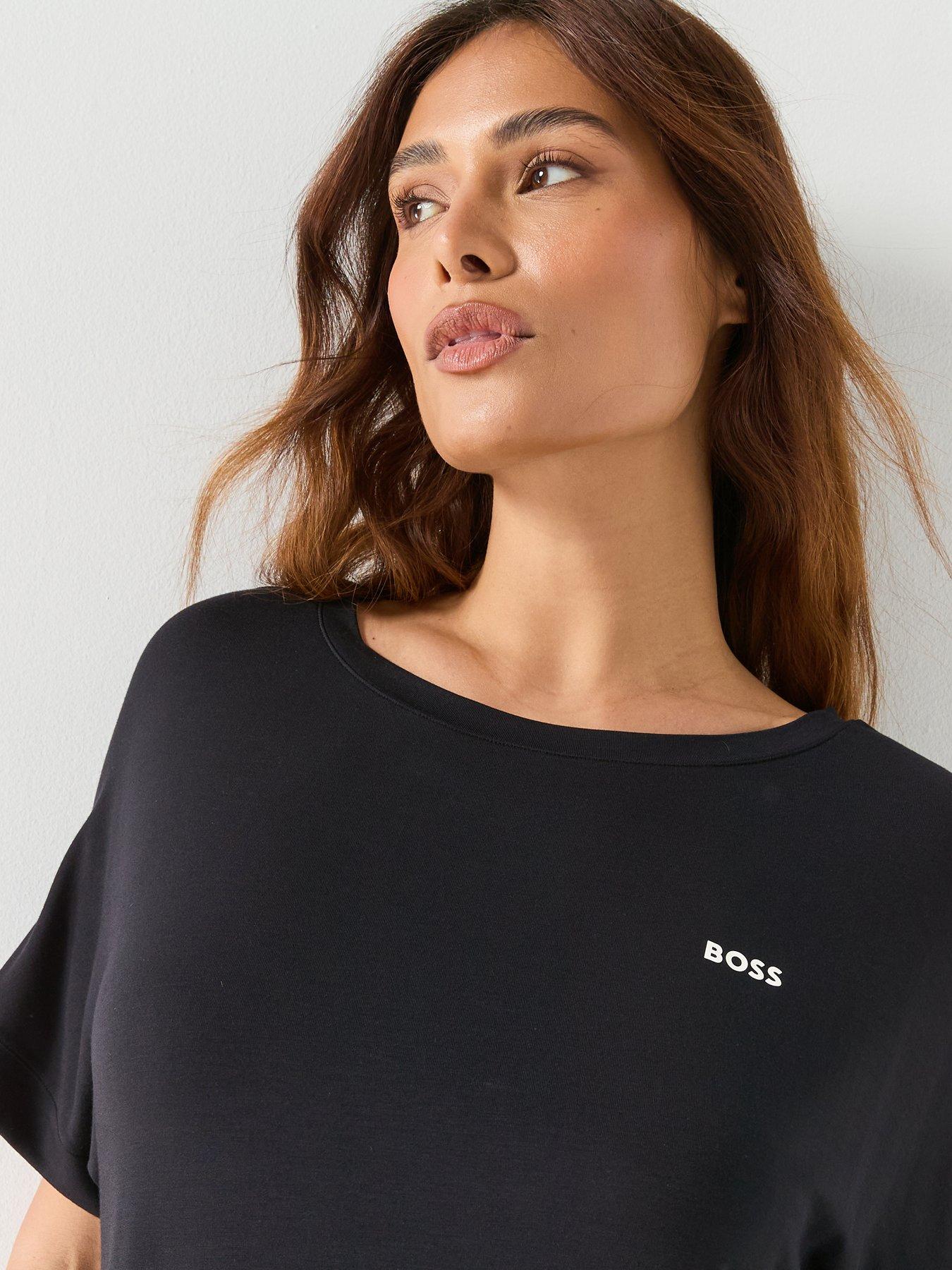 Image 4 of 4 of BOSS Element Nightie - Black