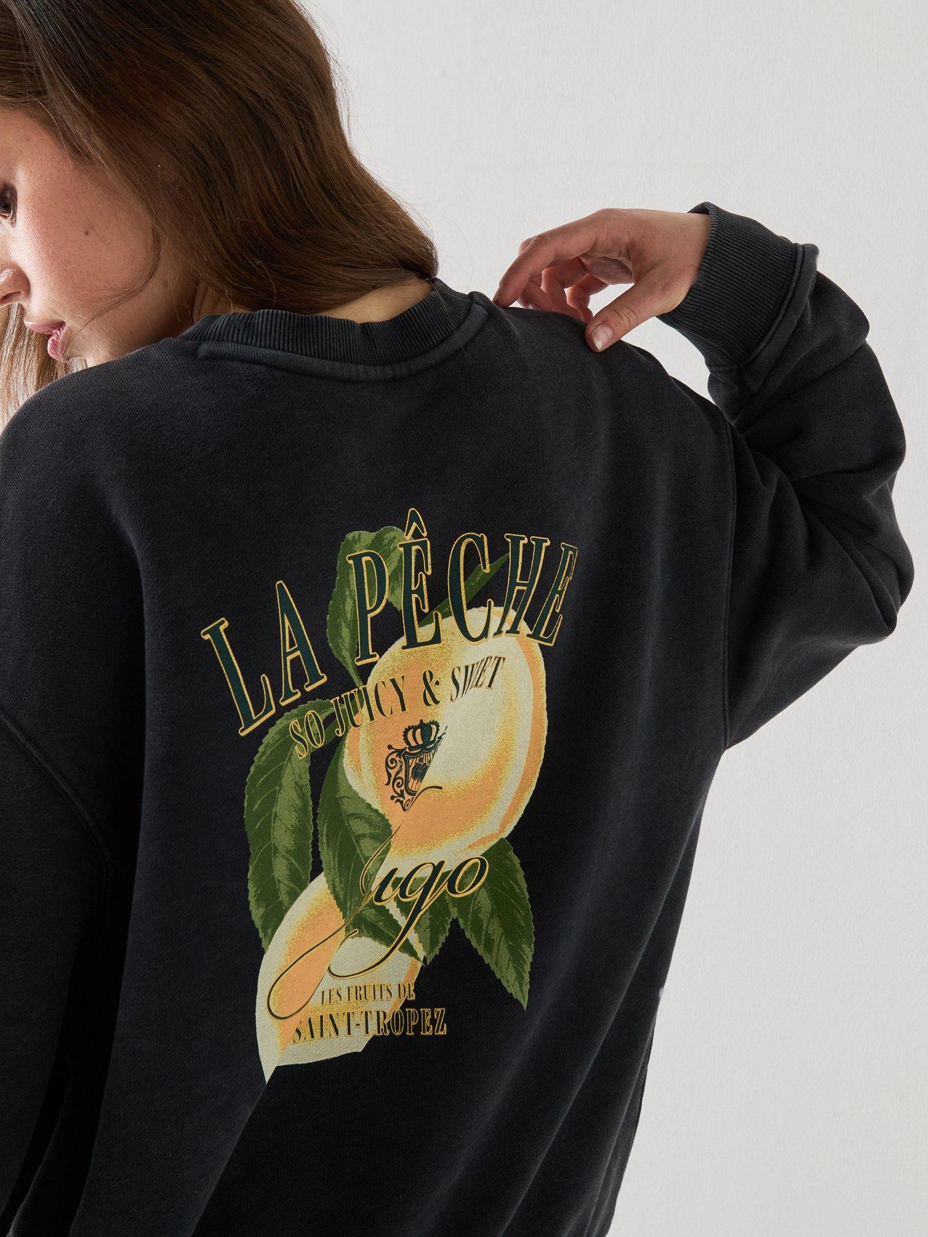 Image 6 of 6 of HUGO Classic Graphic Crew Neck Jumper - Black