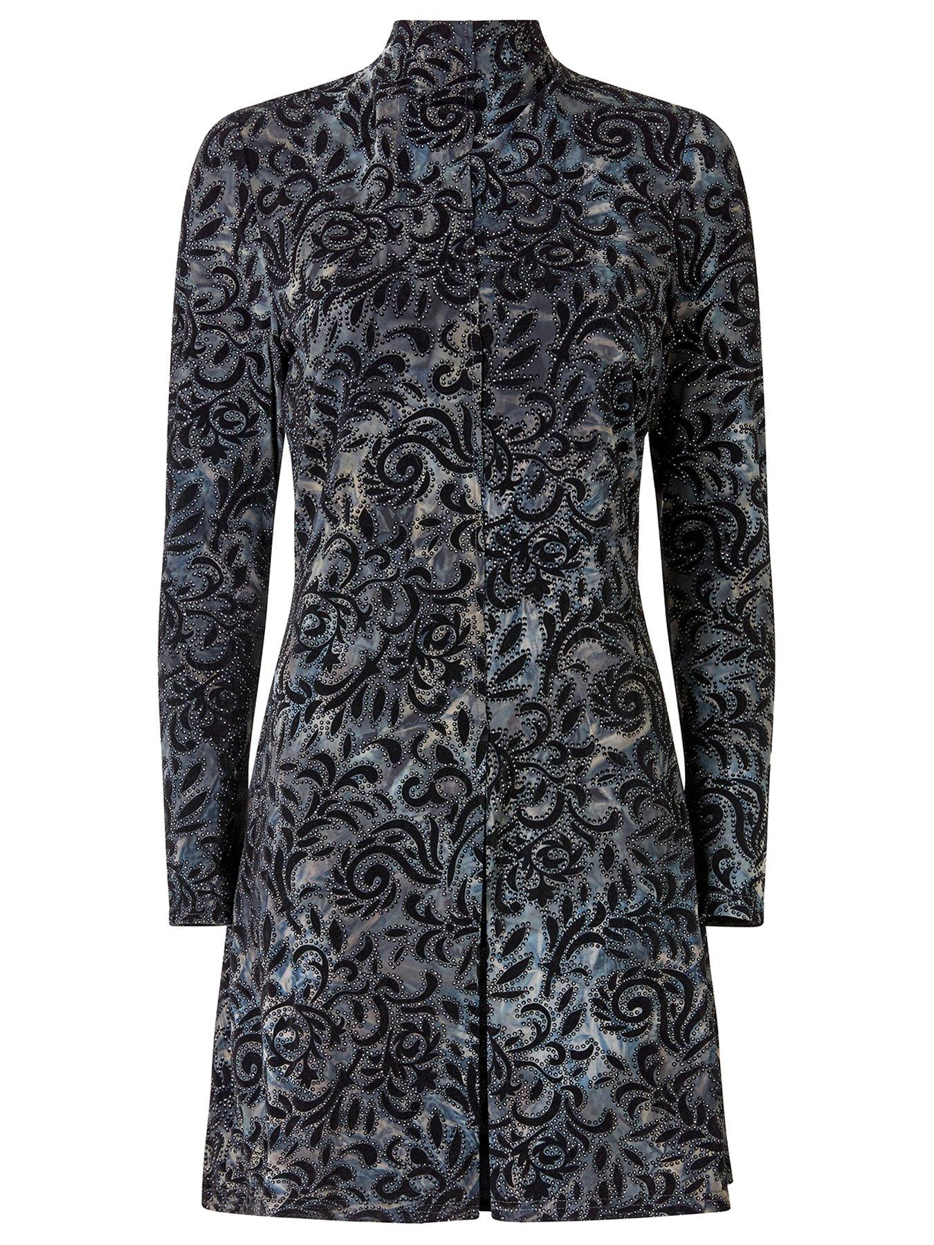 Image 7 of 7 of Joe Browns Winter Nights Tunic Top - Charcoal