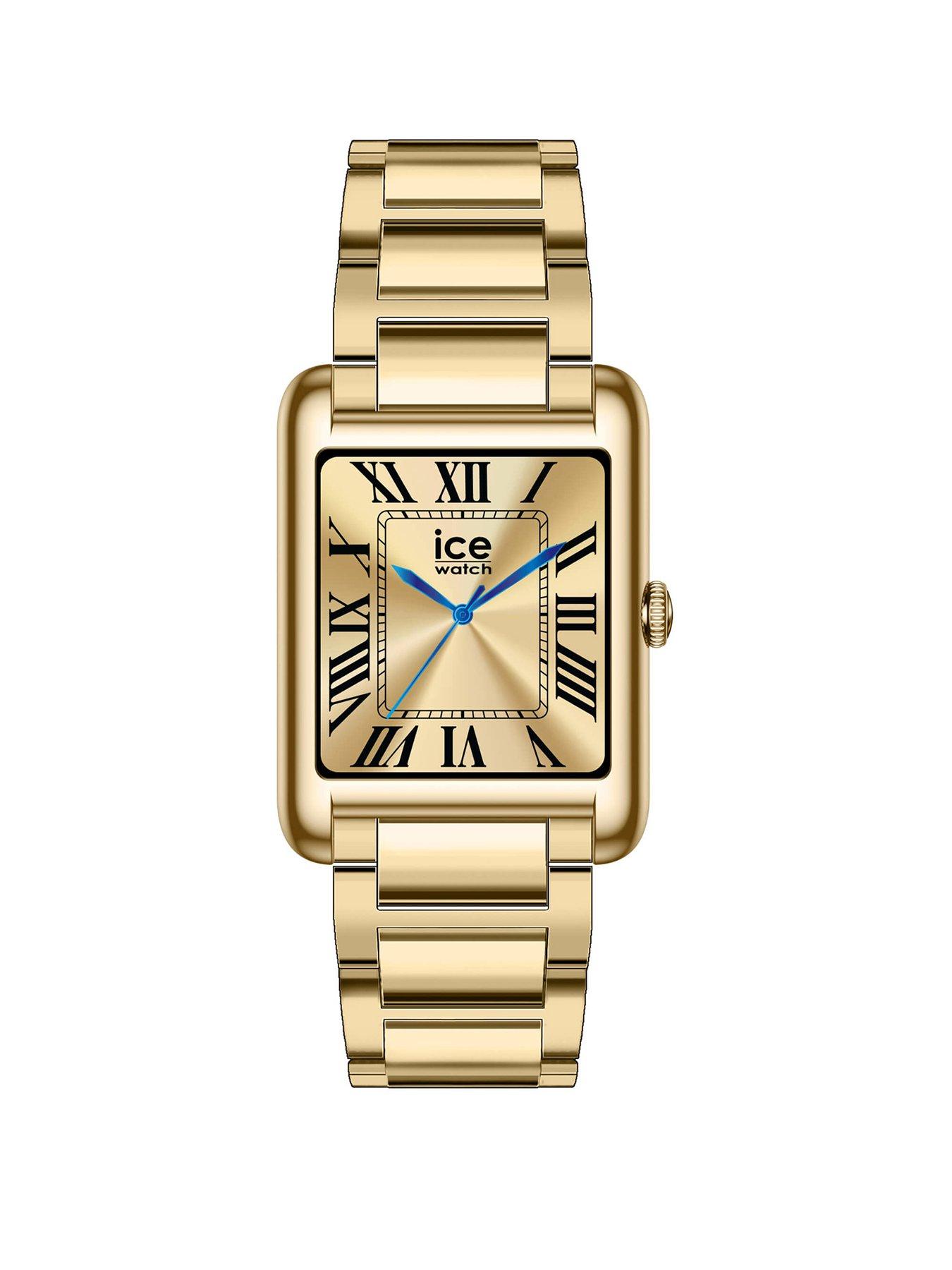 Image 1 of 4 of Ice-Watch Gold IP Multi Linked Bracelet Smart Watch