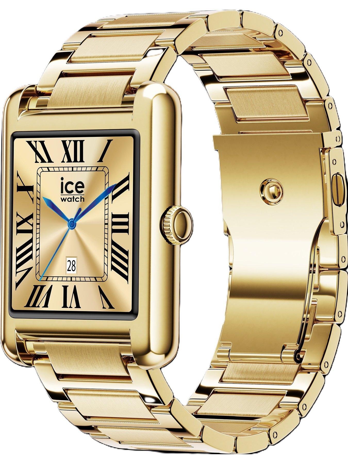 Image 3 of 4 of Ice-Watch Gold IP Multi Linked Bracelet Smart Watch