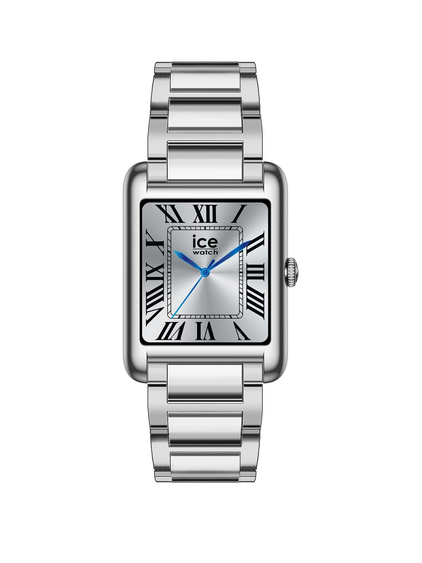 Image 1 of 4 of Ice-Watch Silver IP  Multi Linked Bracelet Smart Watch