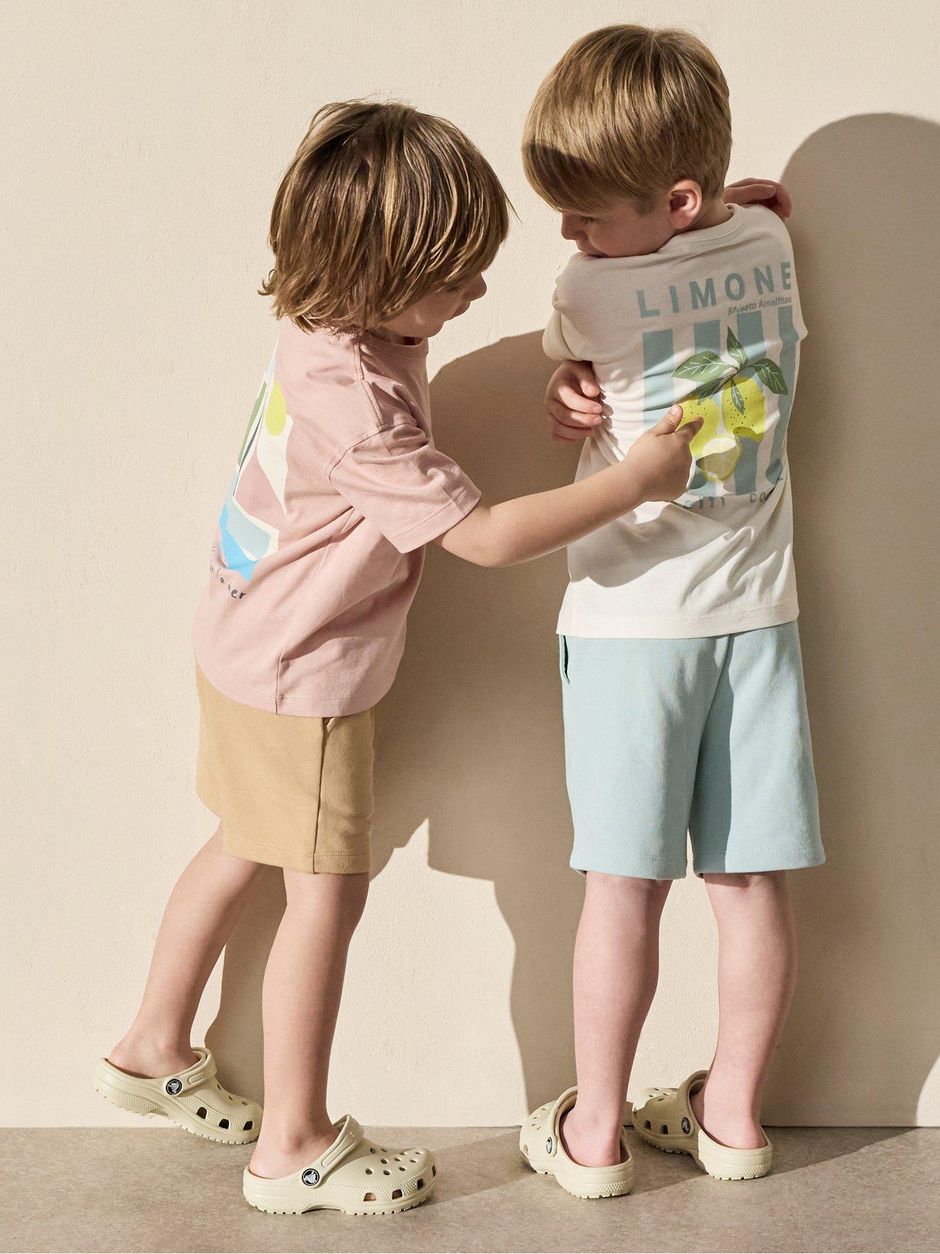 Image 5 of 5 of The Very Collection Boys Lemon Graphic T-shirt And Shorts Set - Multi