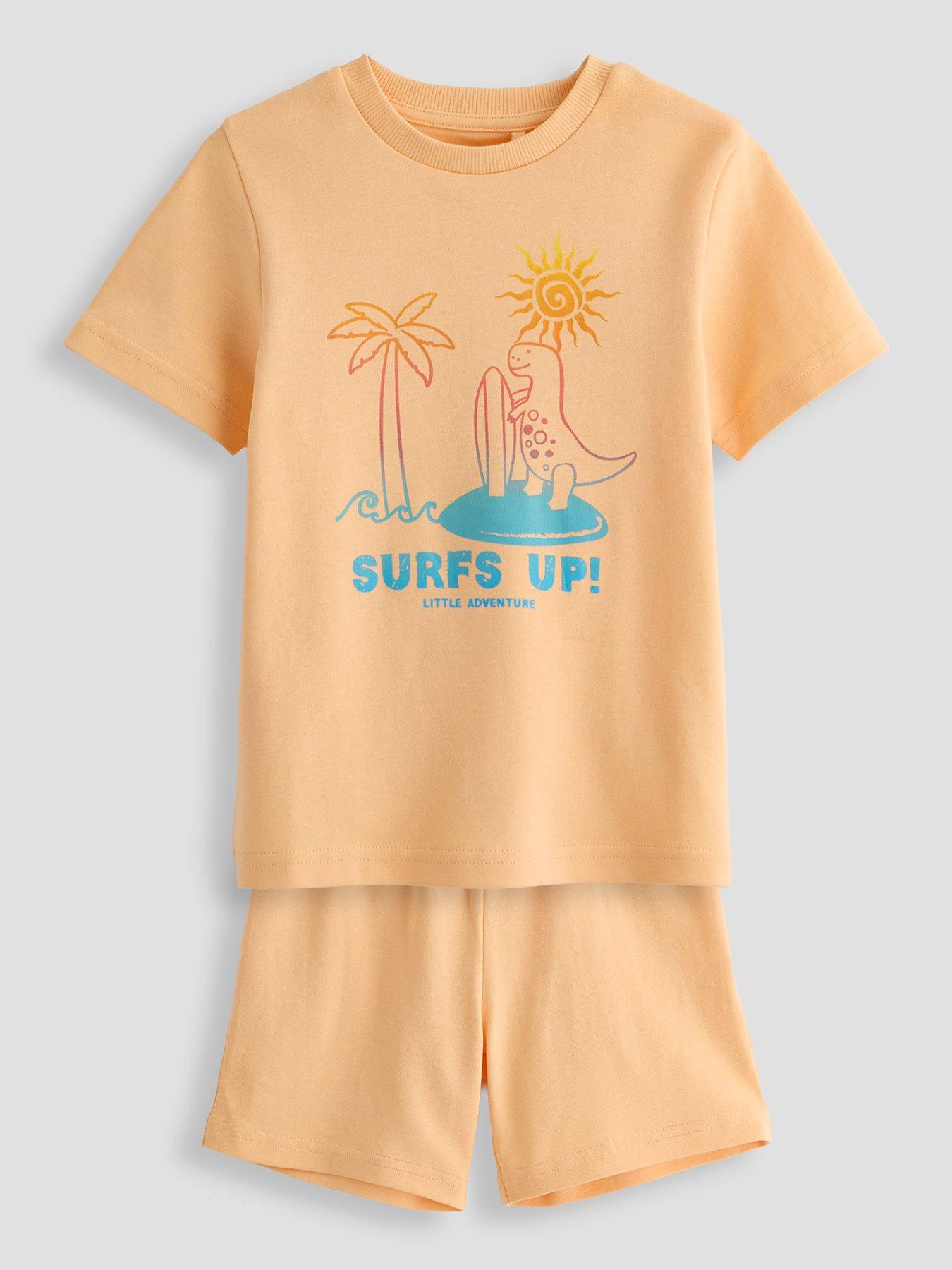 Image 2 of 5 of The Very Collection Boys 2 Pack Graphic Pyjama Set