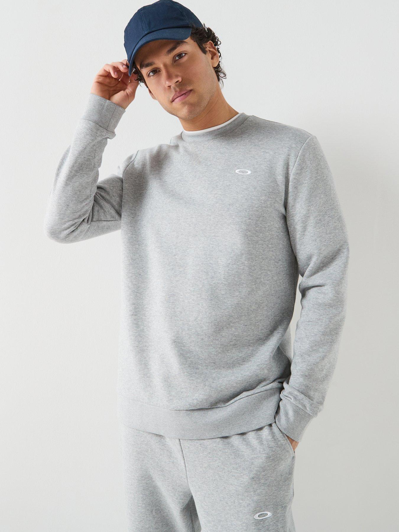 Image 6 of 6 of Oakley Mens Relax 2.0 Crew Sweatshirt - Grey