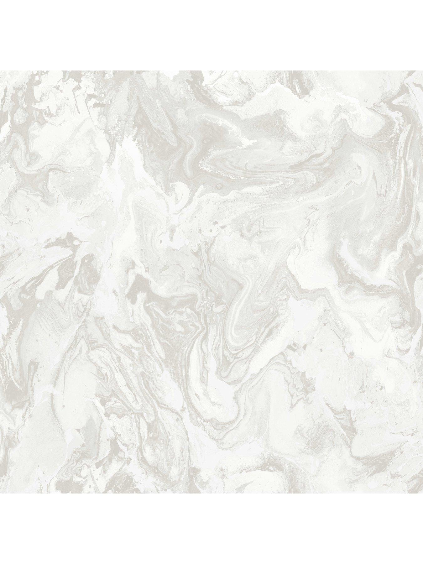 Image 3 of 4 of Fine Decor Metallic Marble Soft White