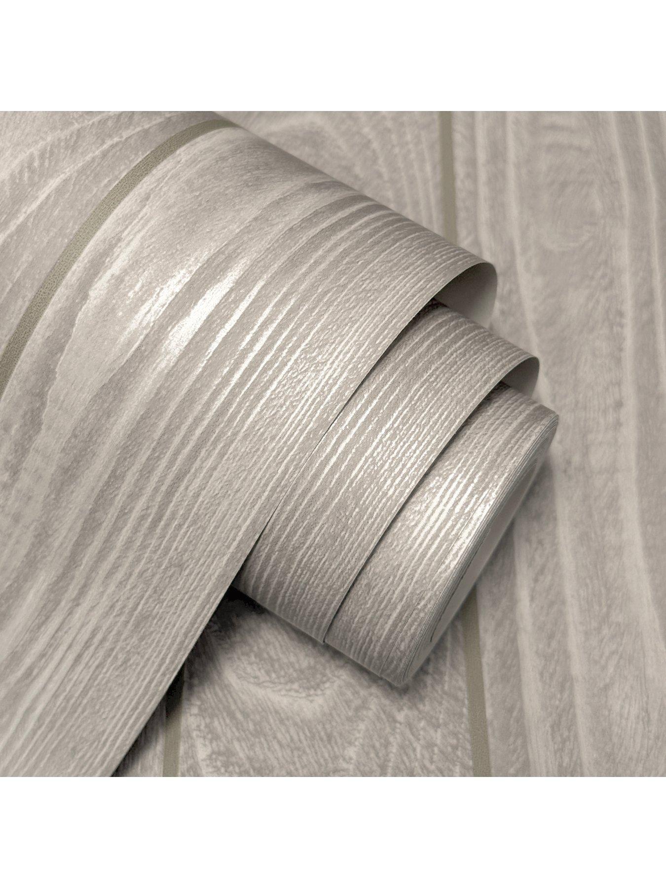 Image 5 of 5 of Fine Decor Metallic Wood Natural