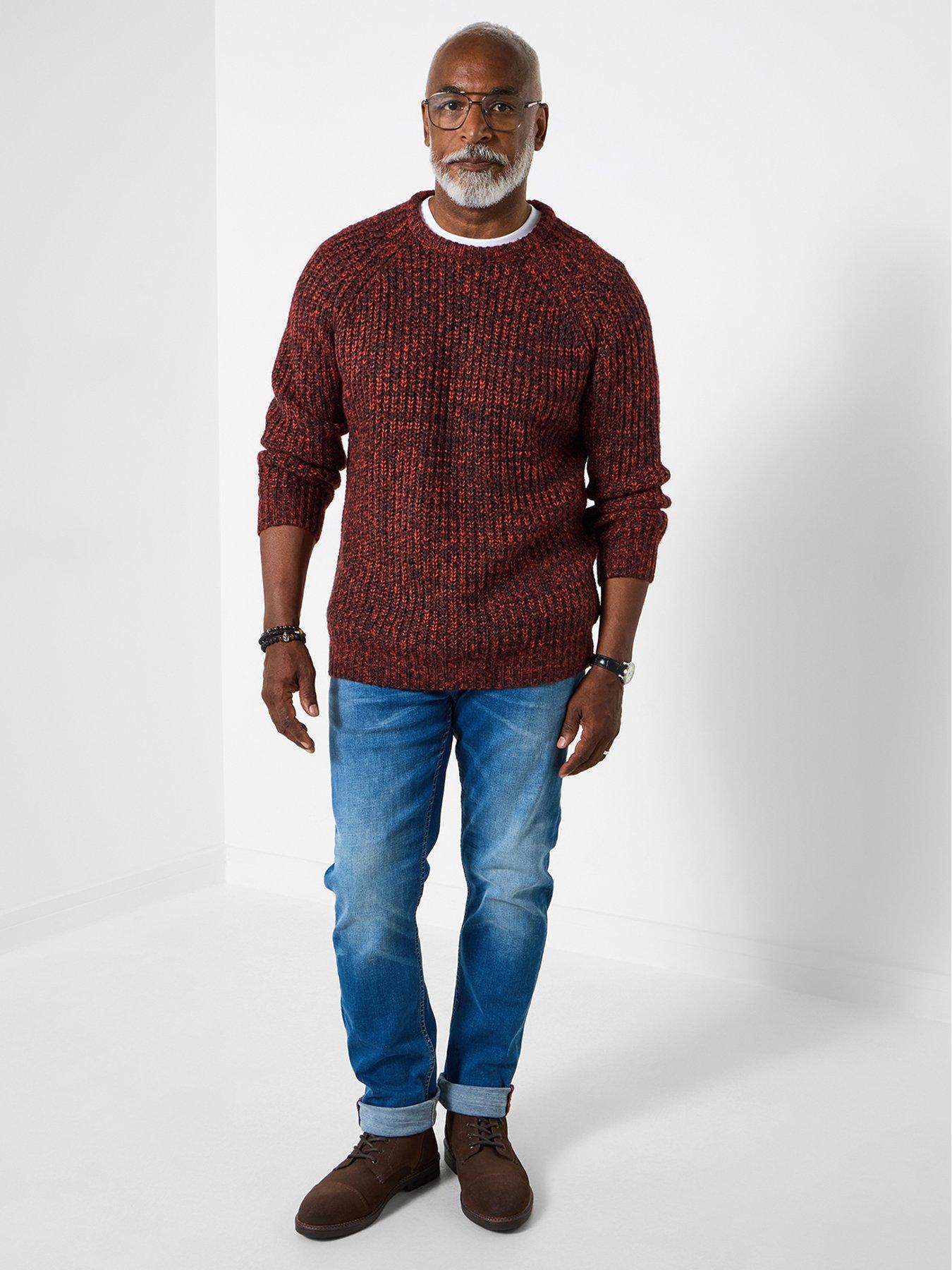 Image 3 of 5 of Joe Browns Reel Knitted Jumper - Orange