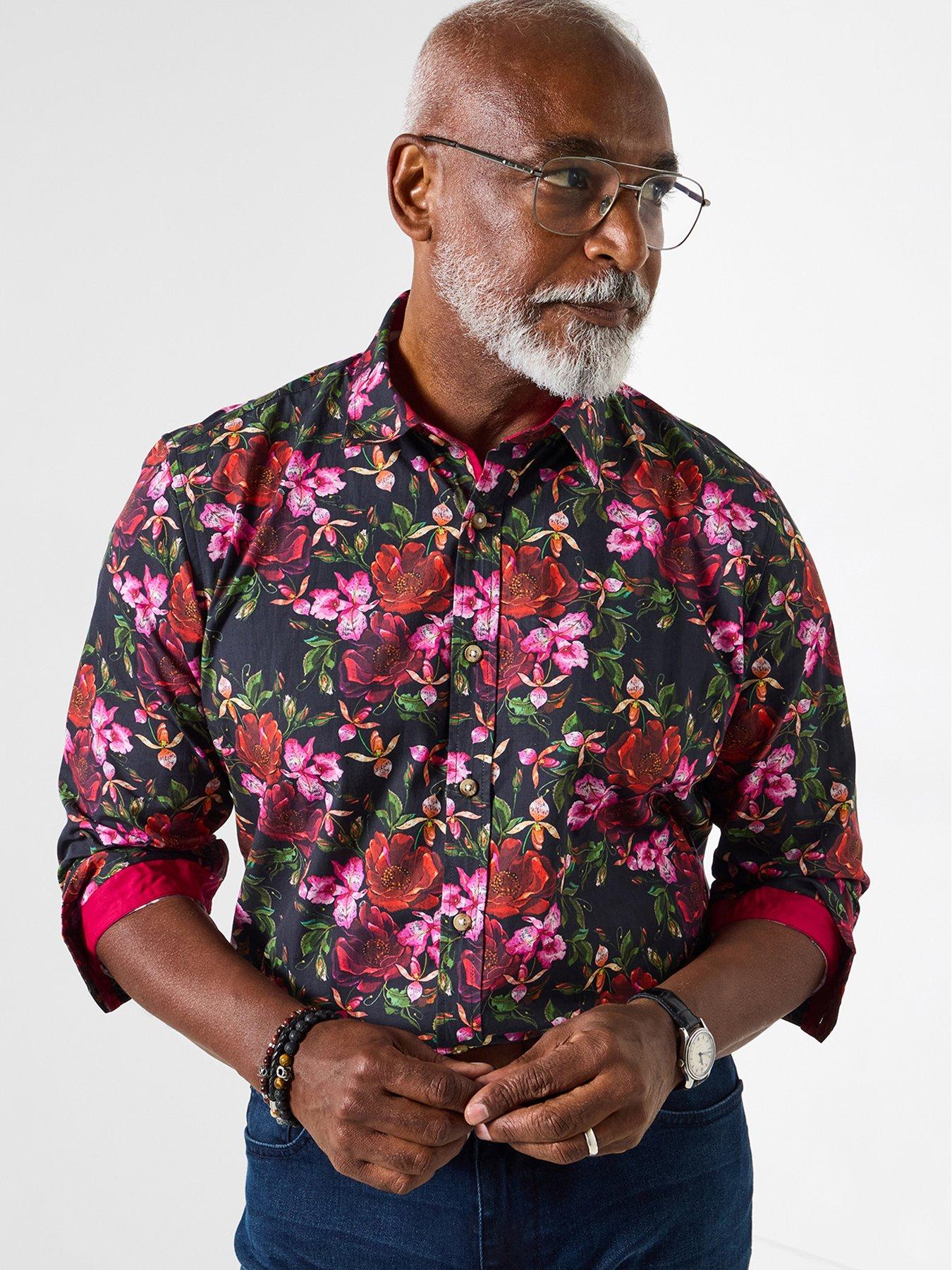 Joe Browns Remarkable Floral Long Sleeve Shirt