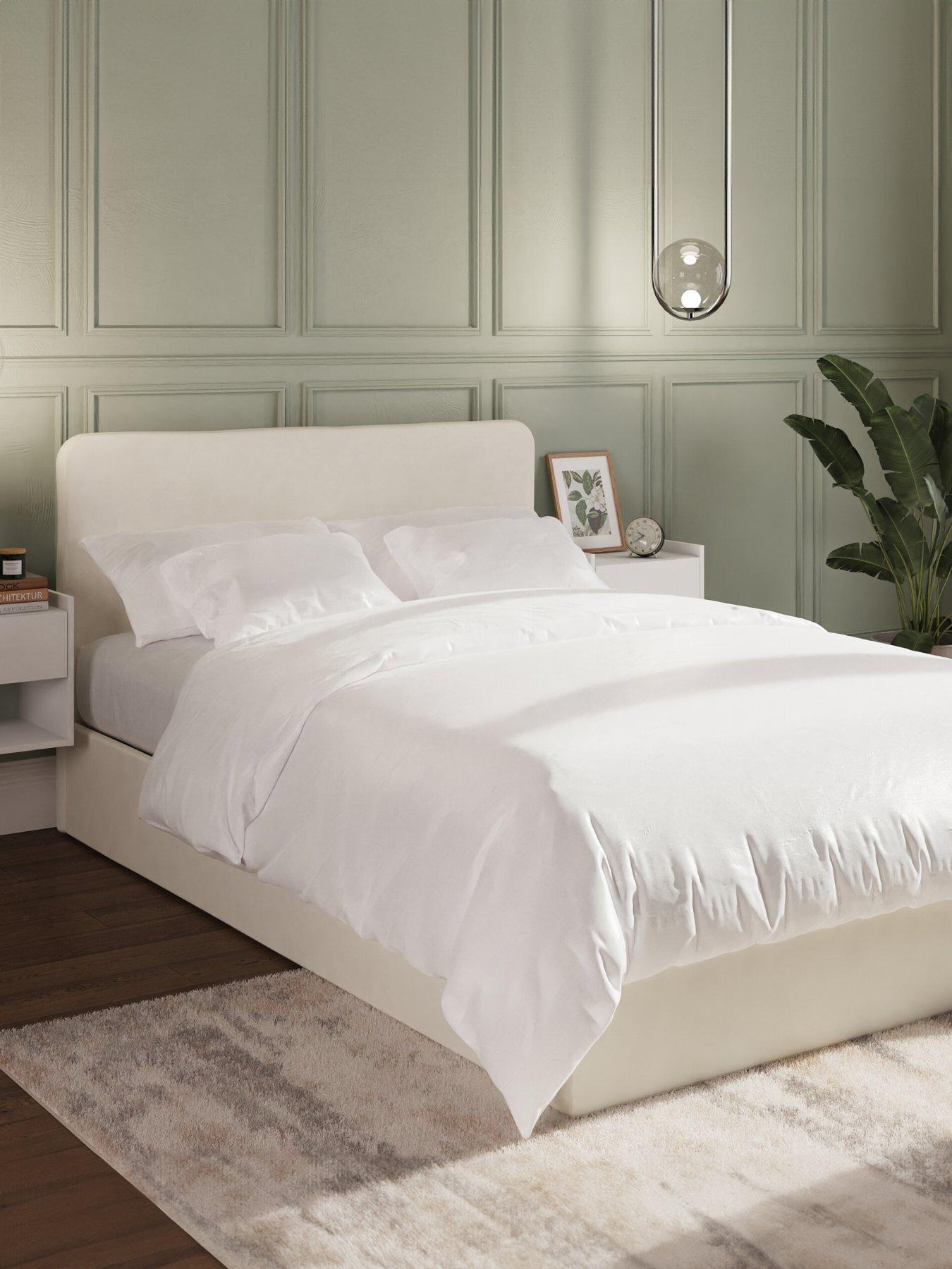 GFW Chiswick Side Lift Up Ottoman Bed with Mattress Options (Buy  &  SAVE!)