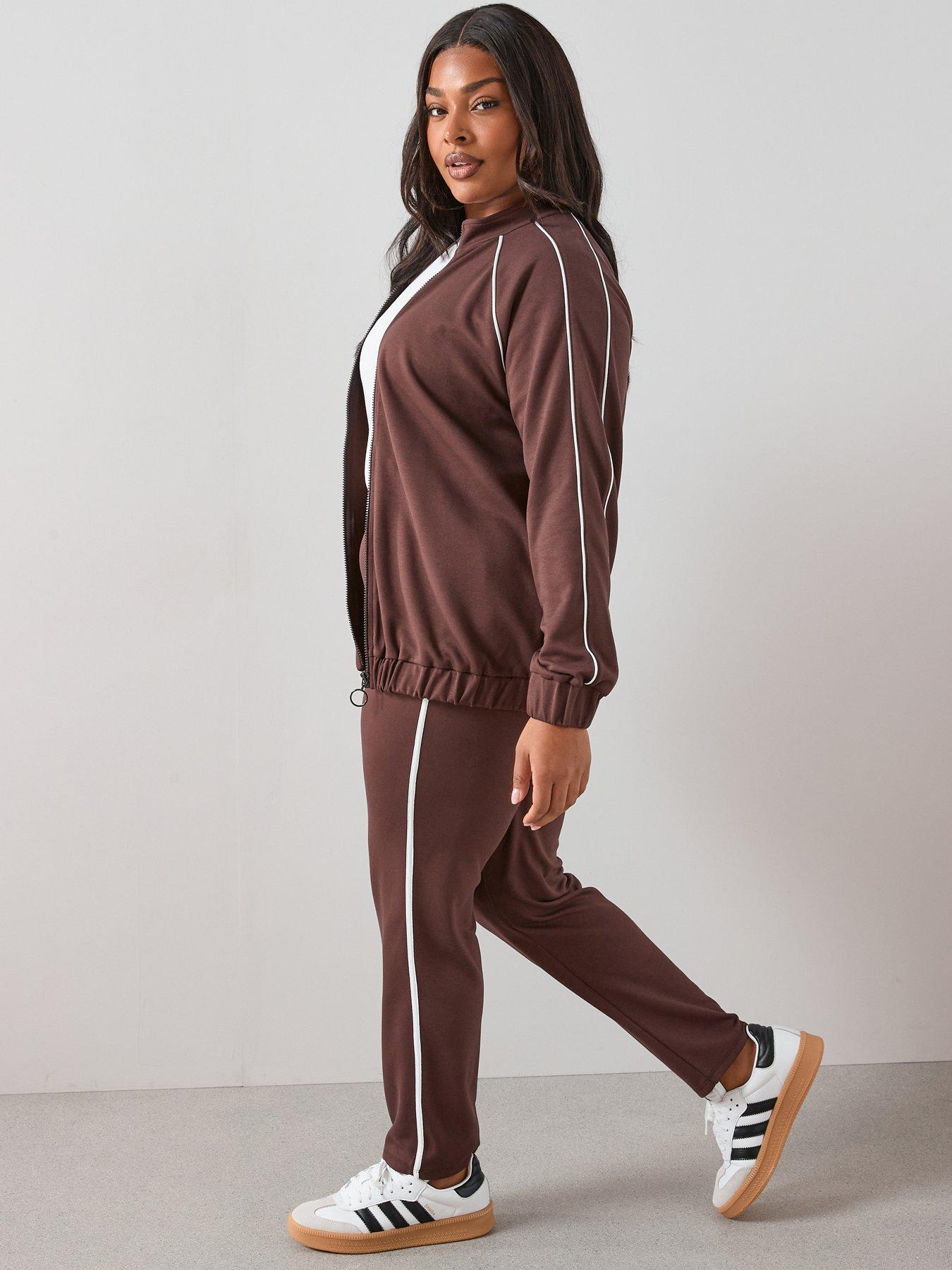 Image 3 of 7 of The Very Collection Curve Piping Detail Straight Leg Jogger