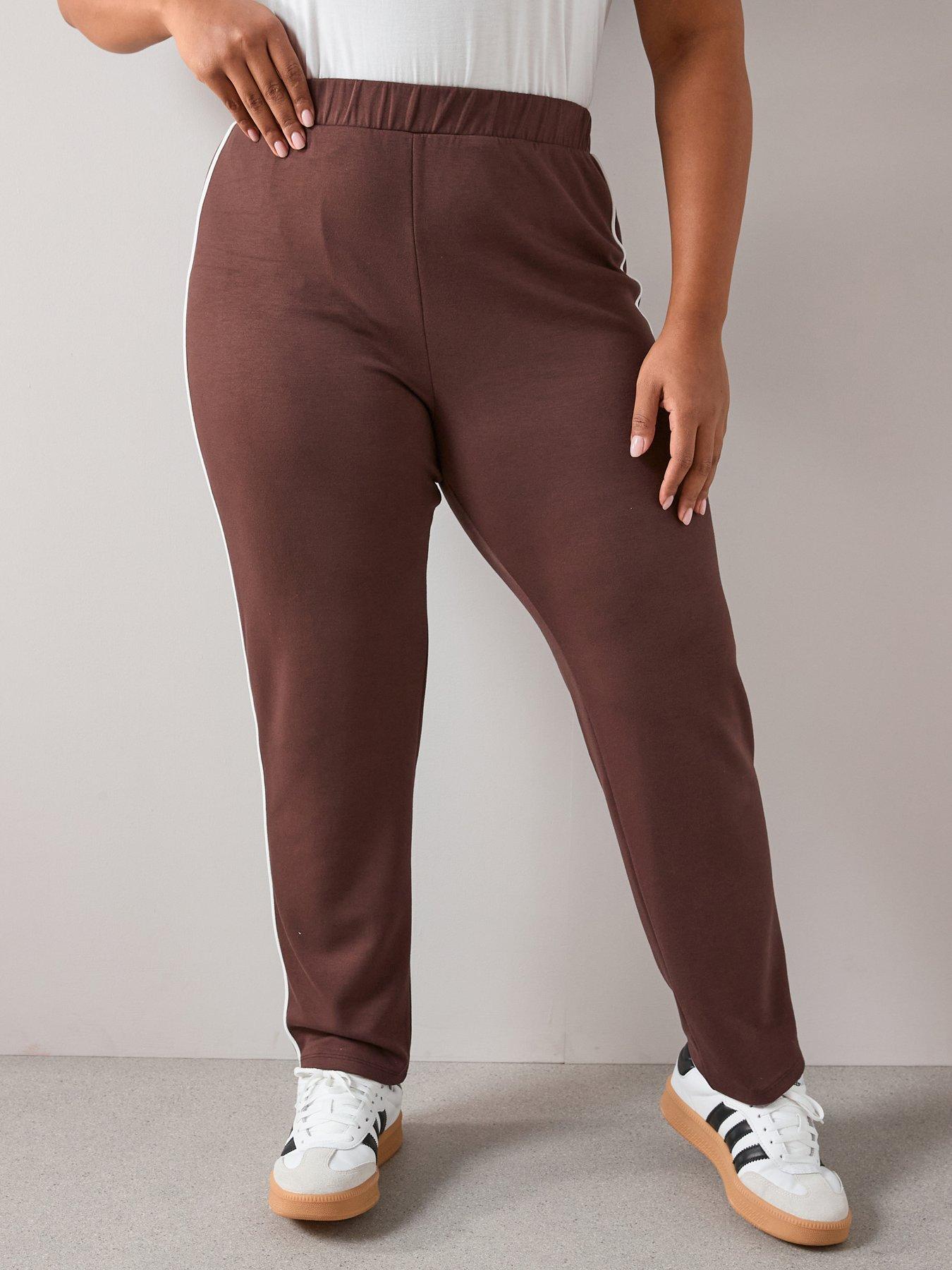 Image 5 of 7 of The Very Collection Curve Piping Detail Straight Leg Jogger