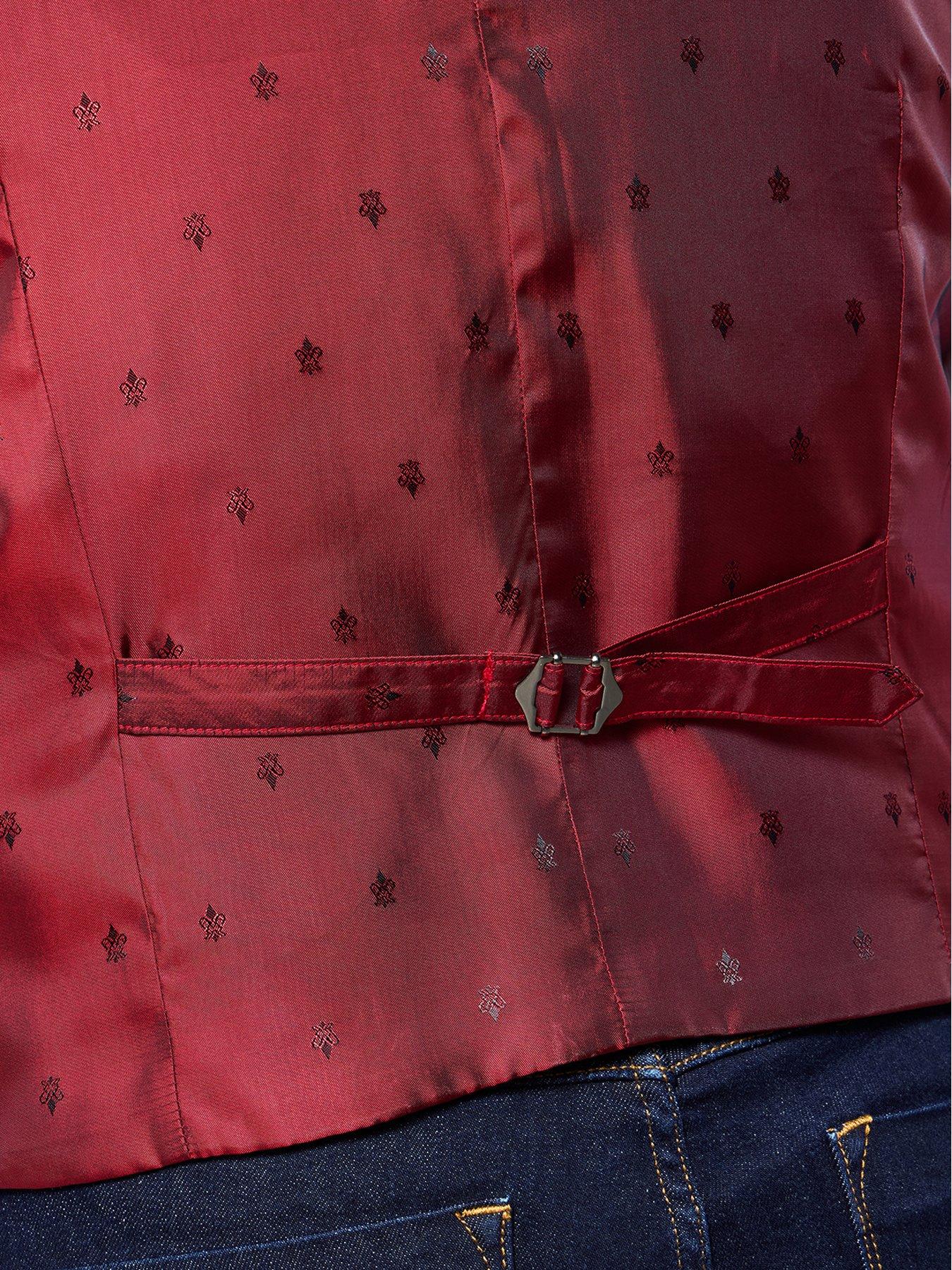 Image 4 of 6 of Joe Browns Sensational And Stylish Waistcoat - Red