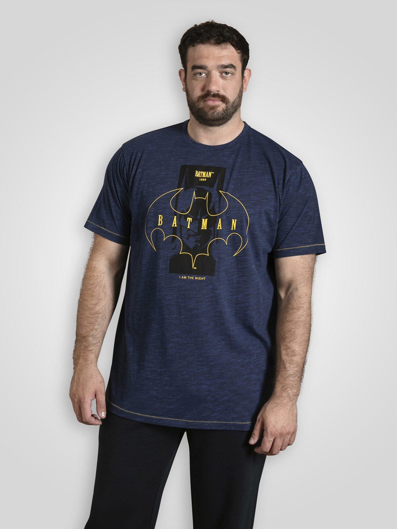 D555 Official Batman Printed T-Shirt - Blue