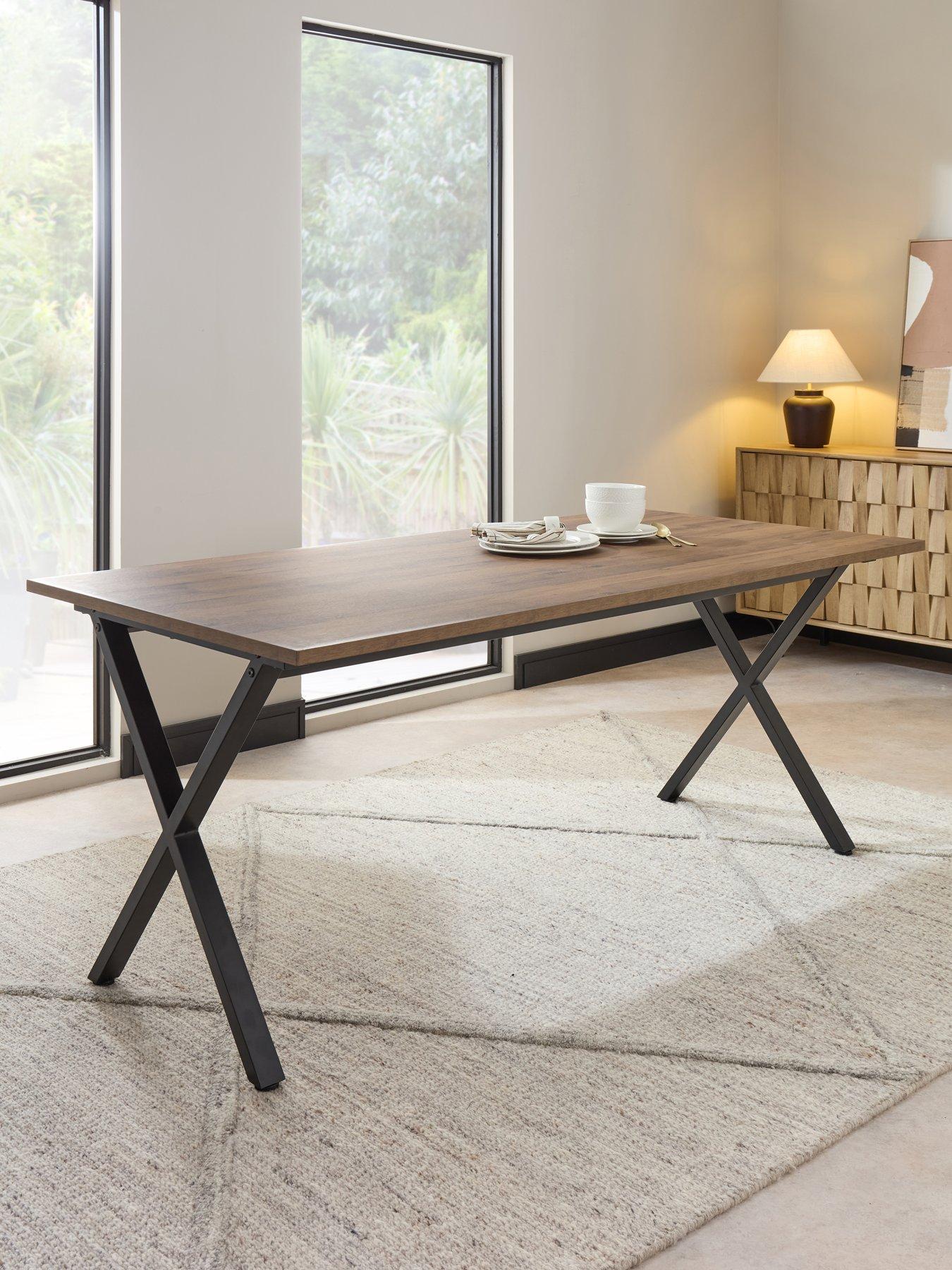 The Very Collection Harlem 160cm Mid Oak Dining Table - FSC® Certified