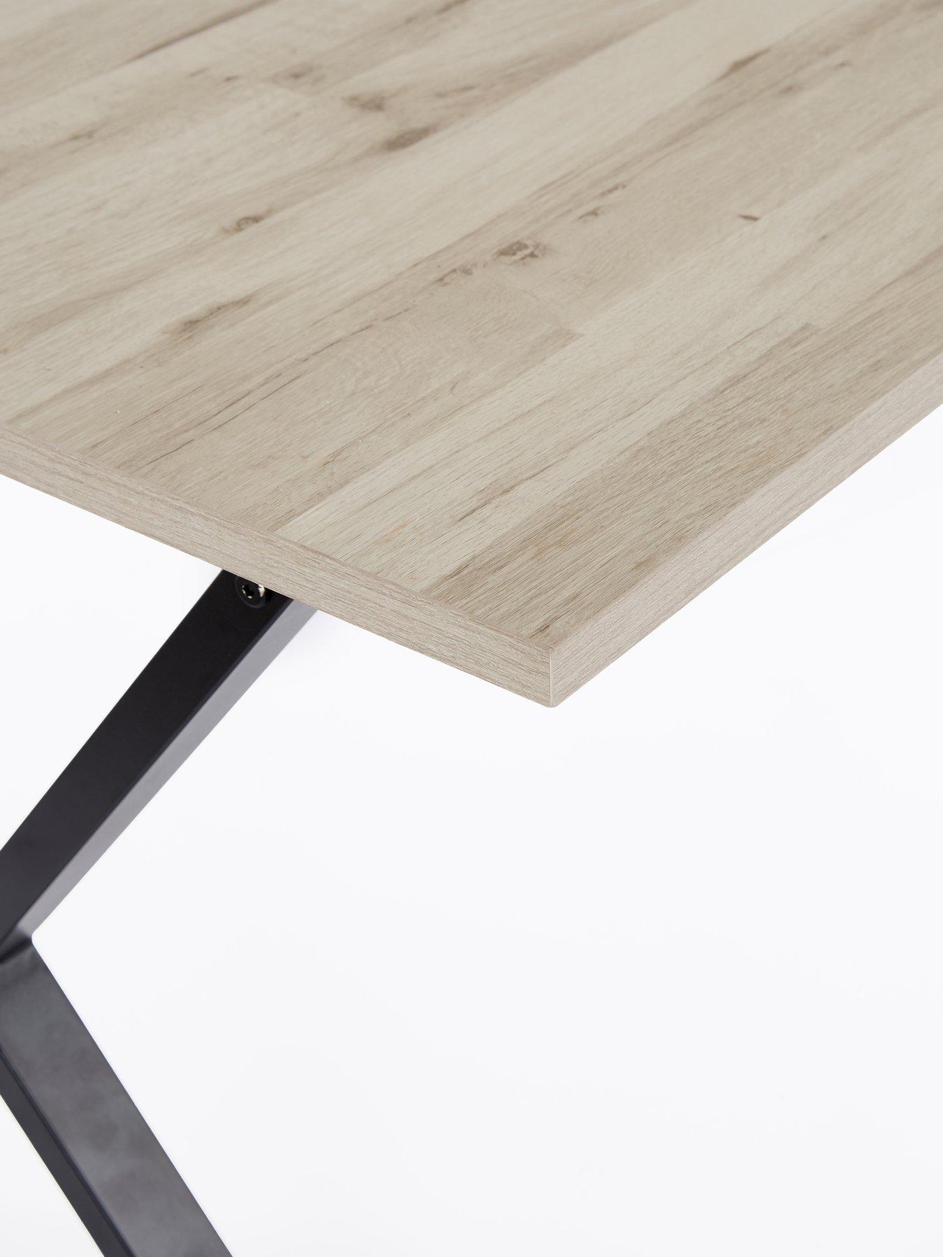 Image 4 of 6 of The Very Collection Harlem 180&nbsp;cm Dining Table - Grey Oak -&nbsp;FSC&reg; Certified