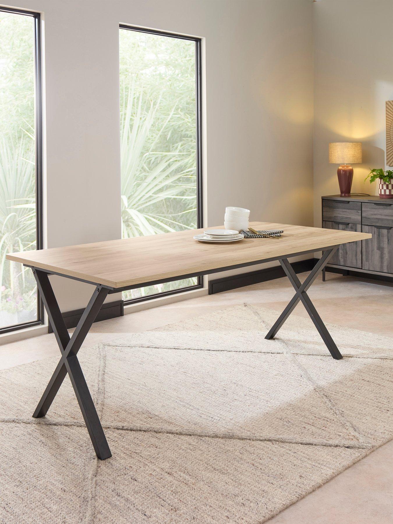 The Very Collection Harlem 180 cm Dining Table - Light Oak - FSC® Certified