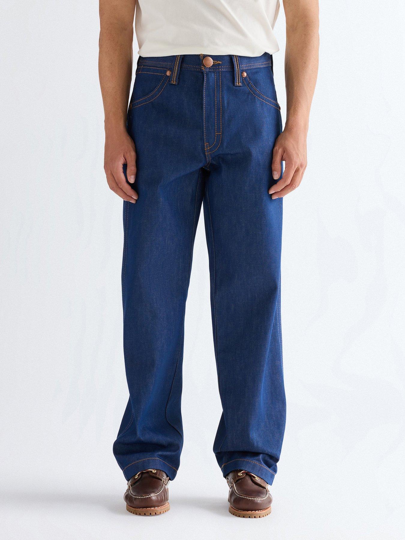Wrangler Super Bootcut Fit Jeans - Blue