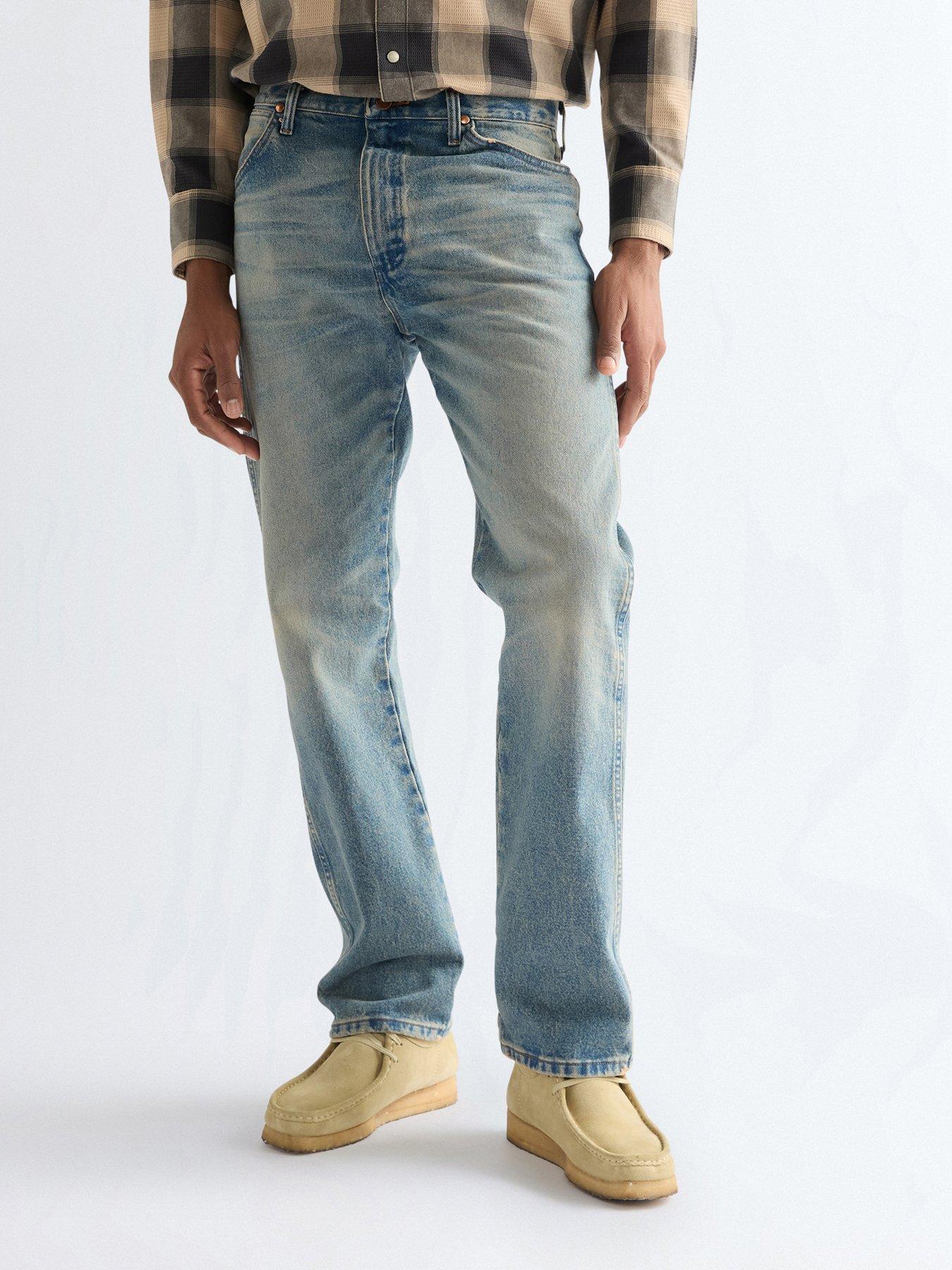 Wrangler 13Mwz Regular Straight Jeans - Blue