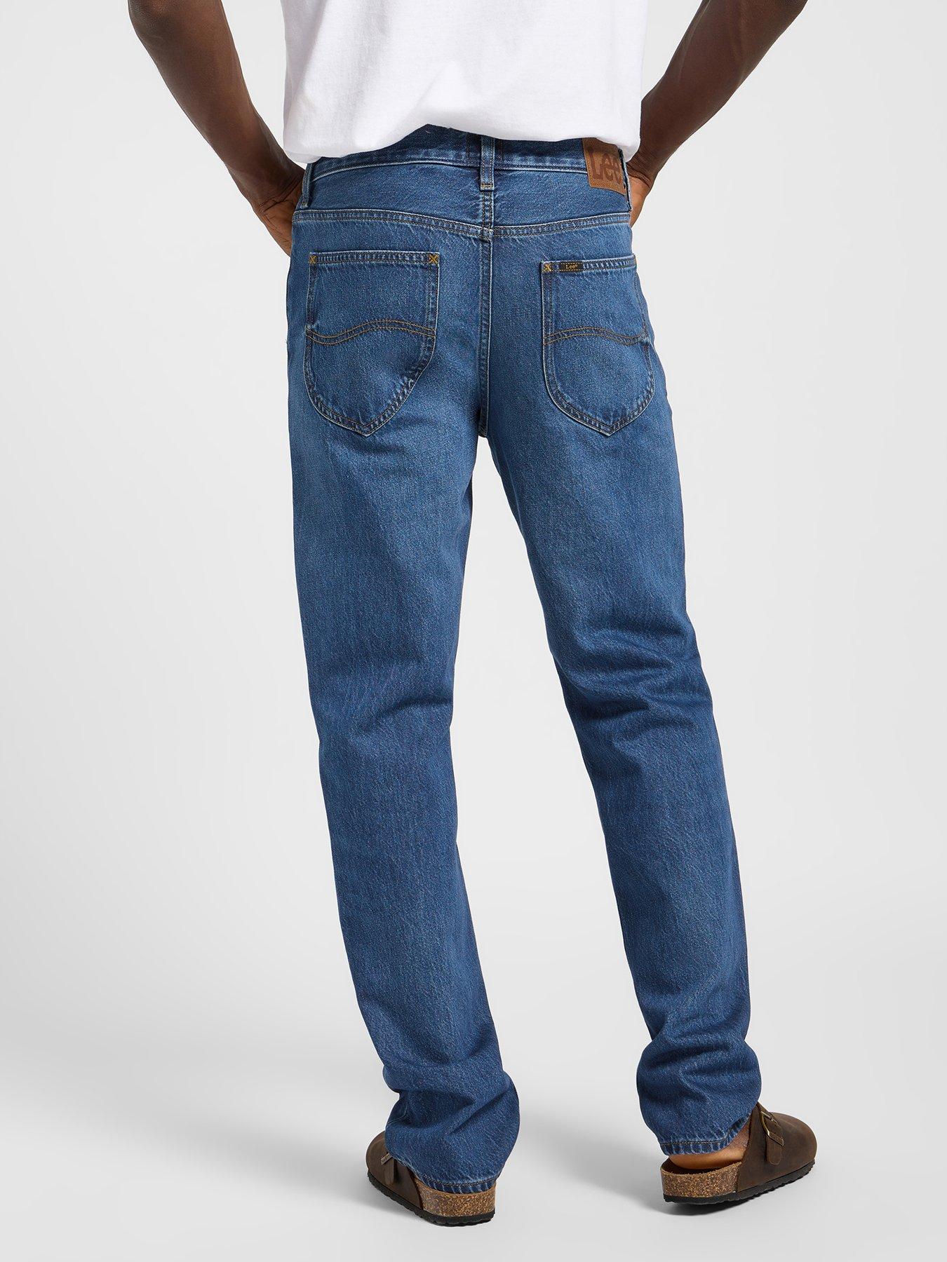 Image 2 of 5 of Lee West Regular Straight Fit Jeans - Blue