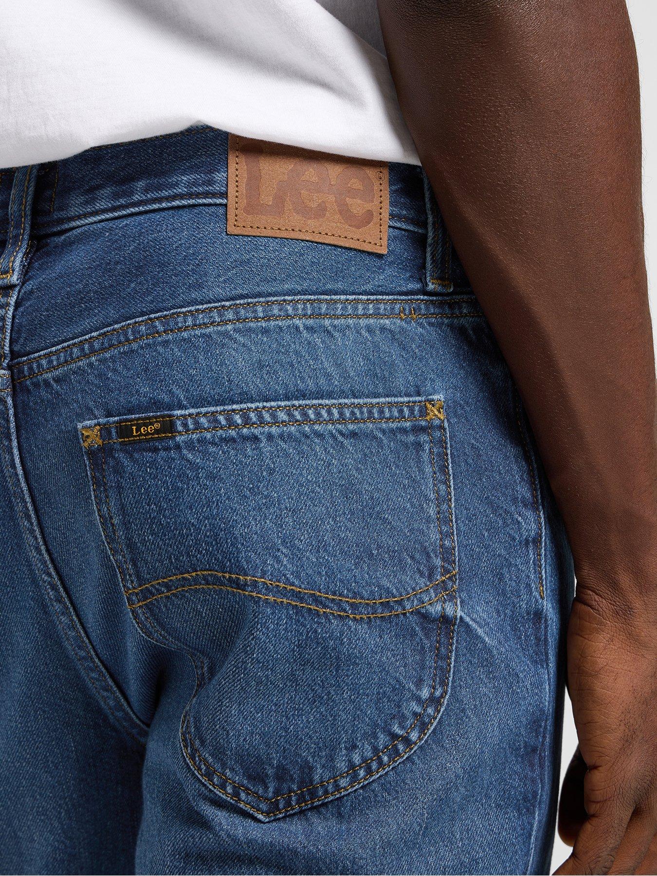 Image 5 of 5 of Lee West Regular Straight Fit Jeans - Blue