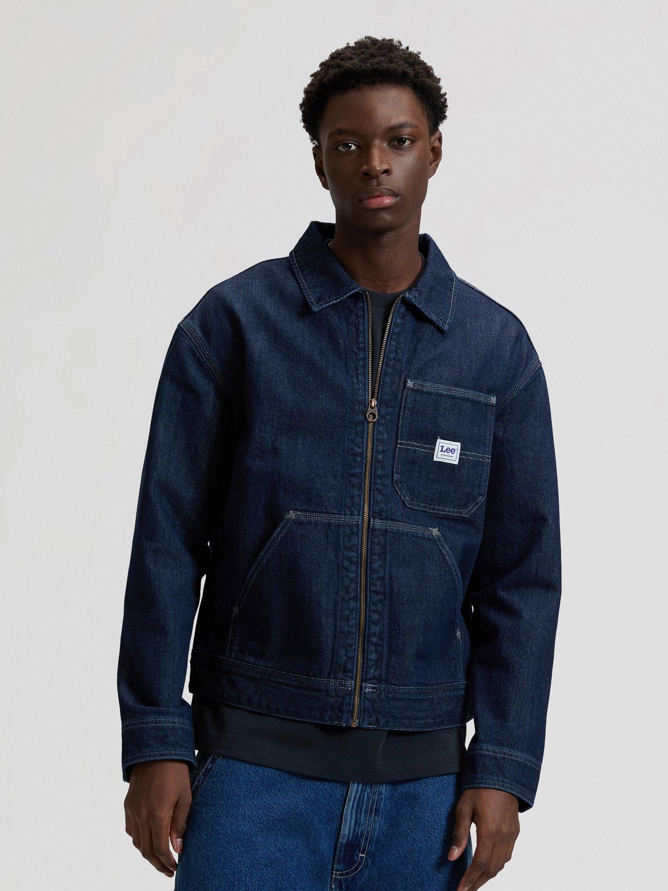 Lee Workwear Denim Jacket - Dark Blue