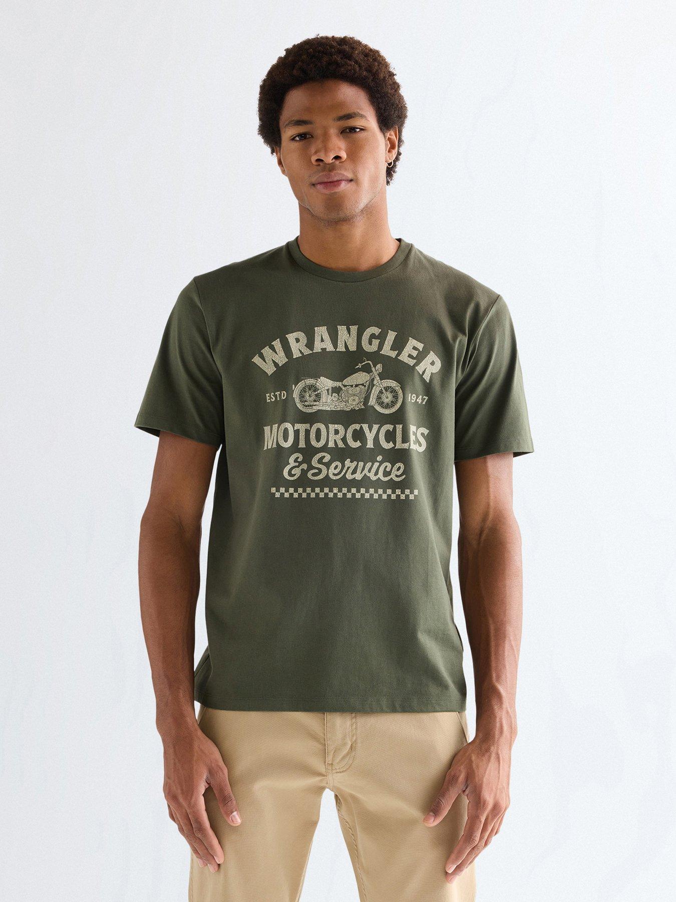Wrangler Americana Graphic T-Shirt - Khaki