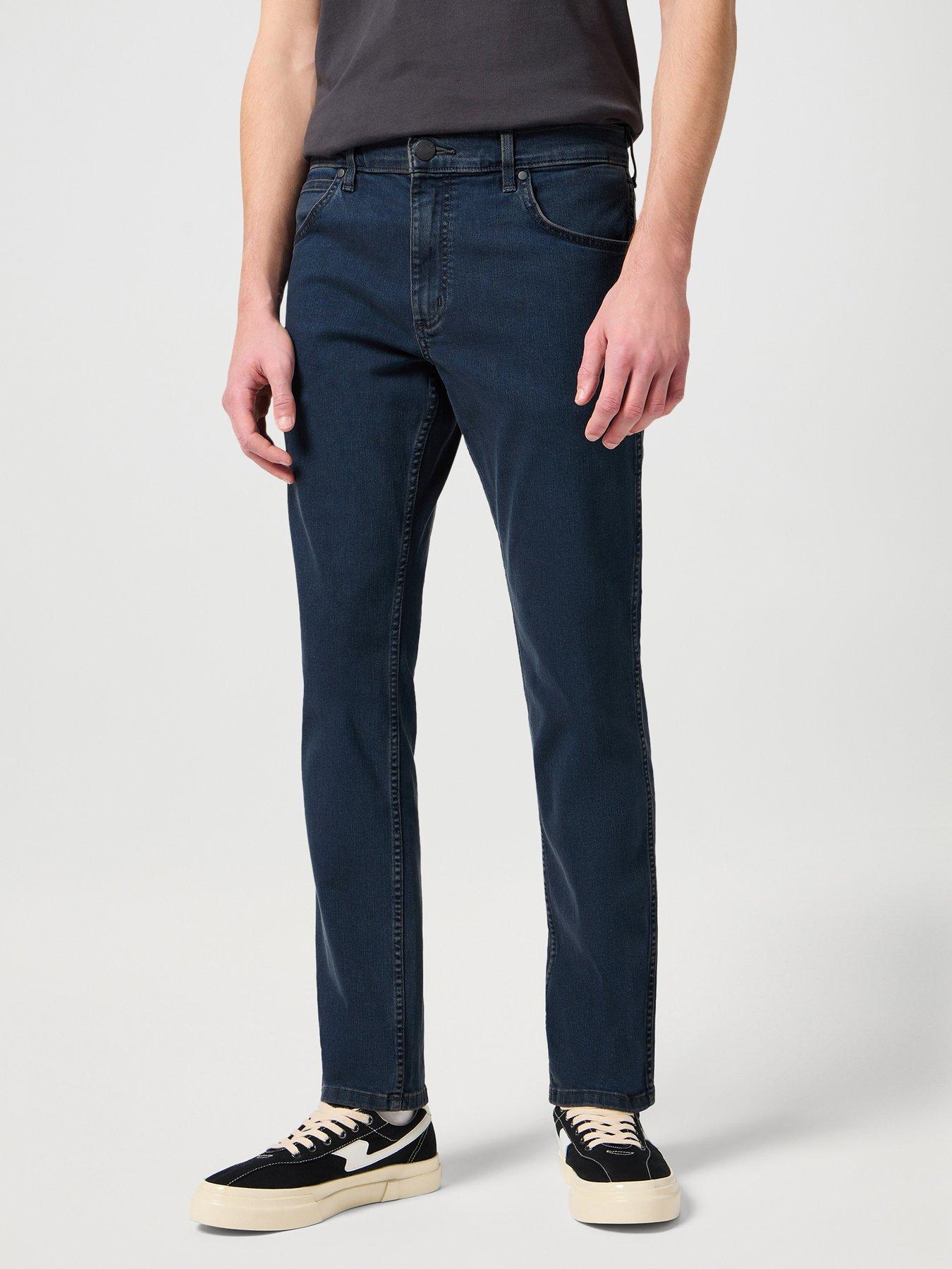 Wrangler Greensboro Regular Fit Jeans - Dark Blue