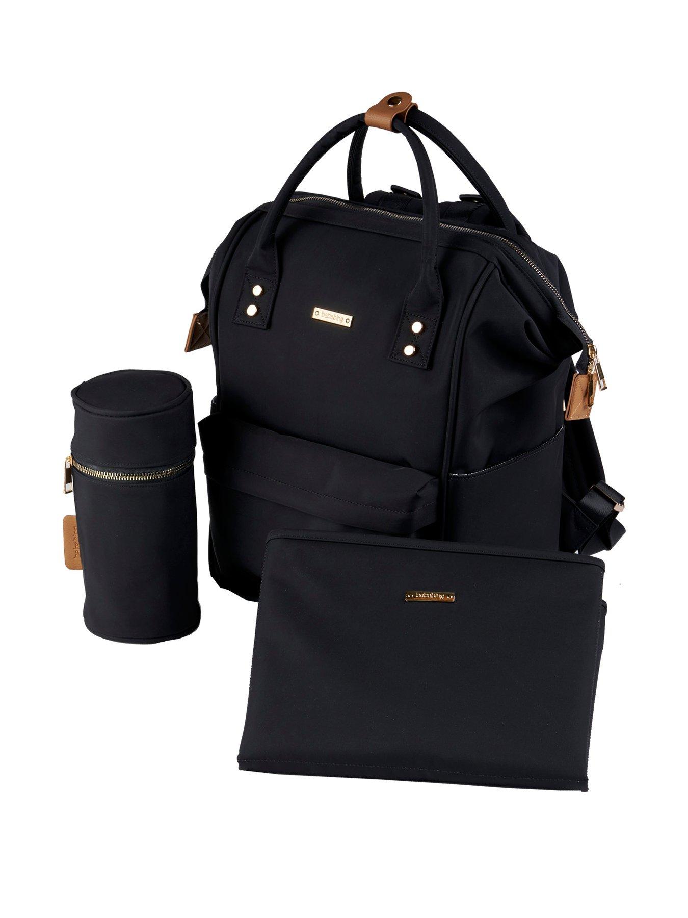 BabaBing! Mani Changing Bag / Backpack - Black