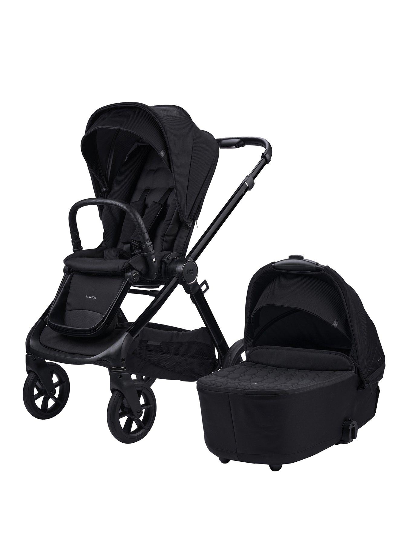 BabaBing! Raffi 2 in 1 Travel System - Gloss Black