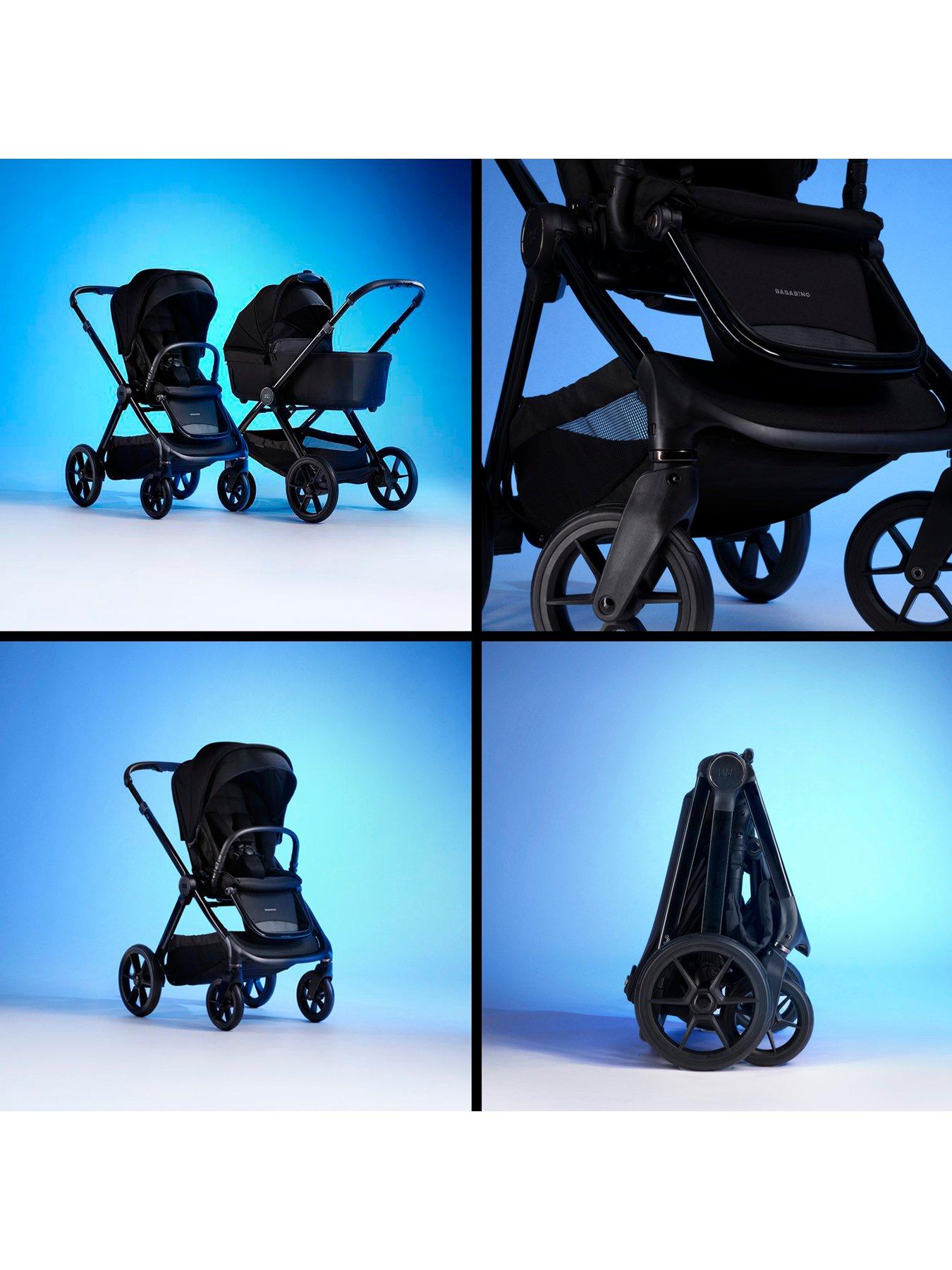 Image 5 of 8 of BabaBing! Raffi 2 in 1 Travel System - Gloss Black