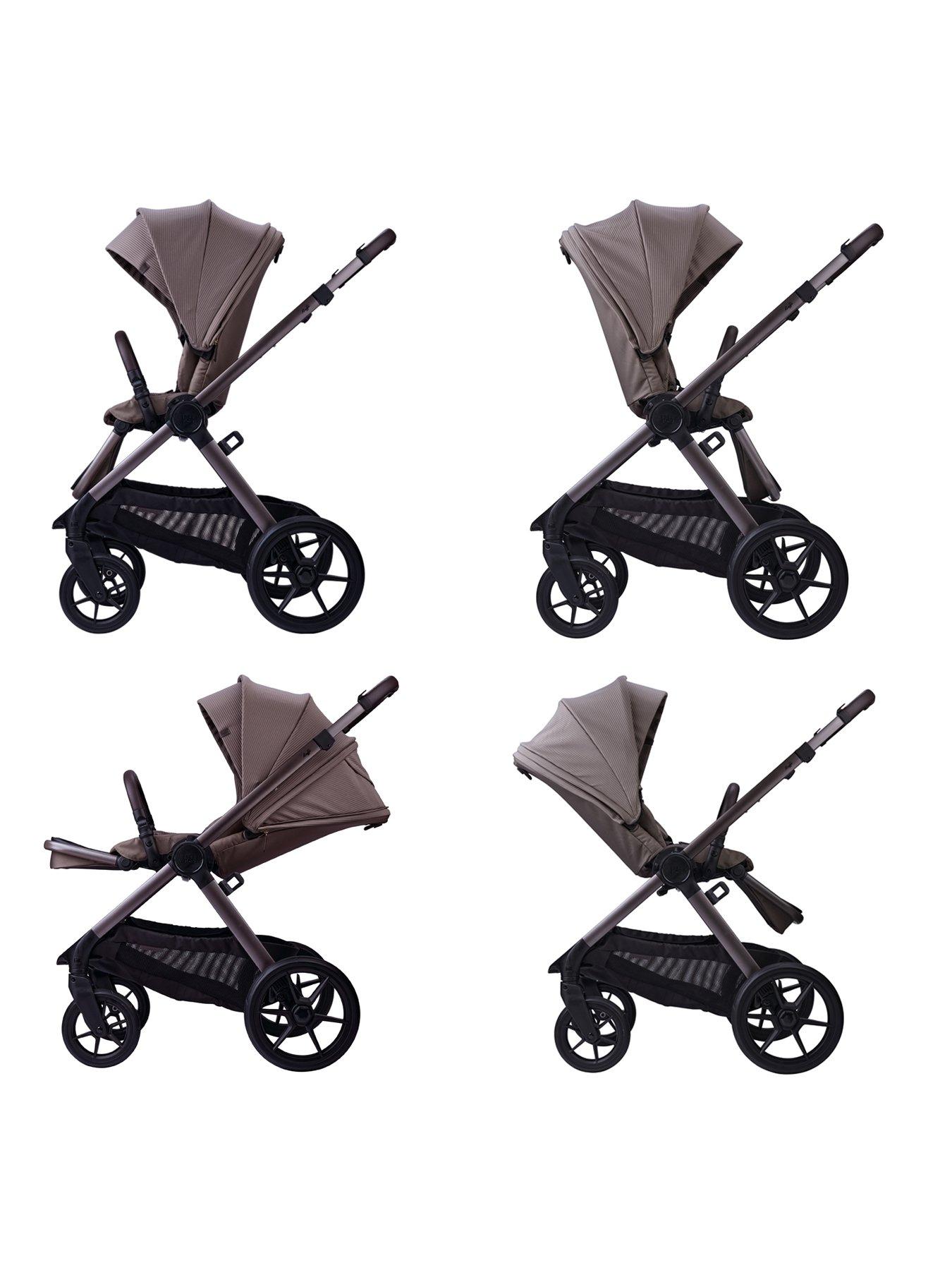 Image 2 of 8 of BabaBing! 18 Piece Raffi MKII Travel, Home &amp; Feeding Bundle with Spin Car Seat &amp; Isofix base - Mink