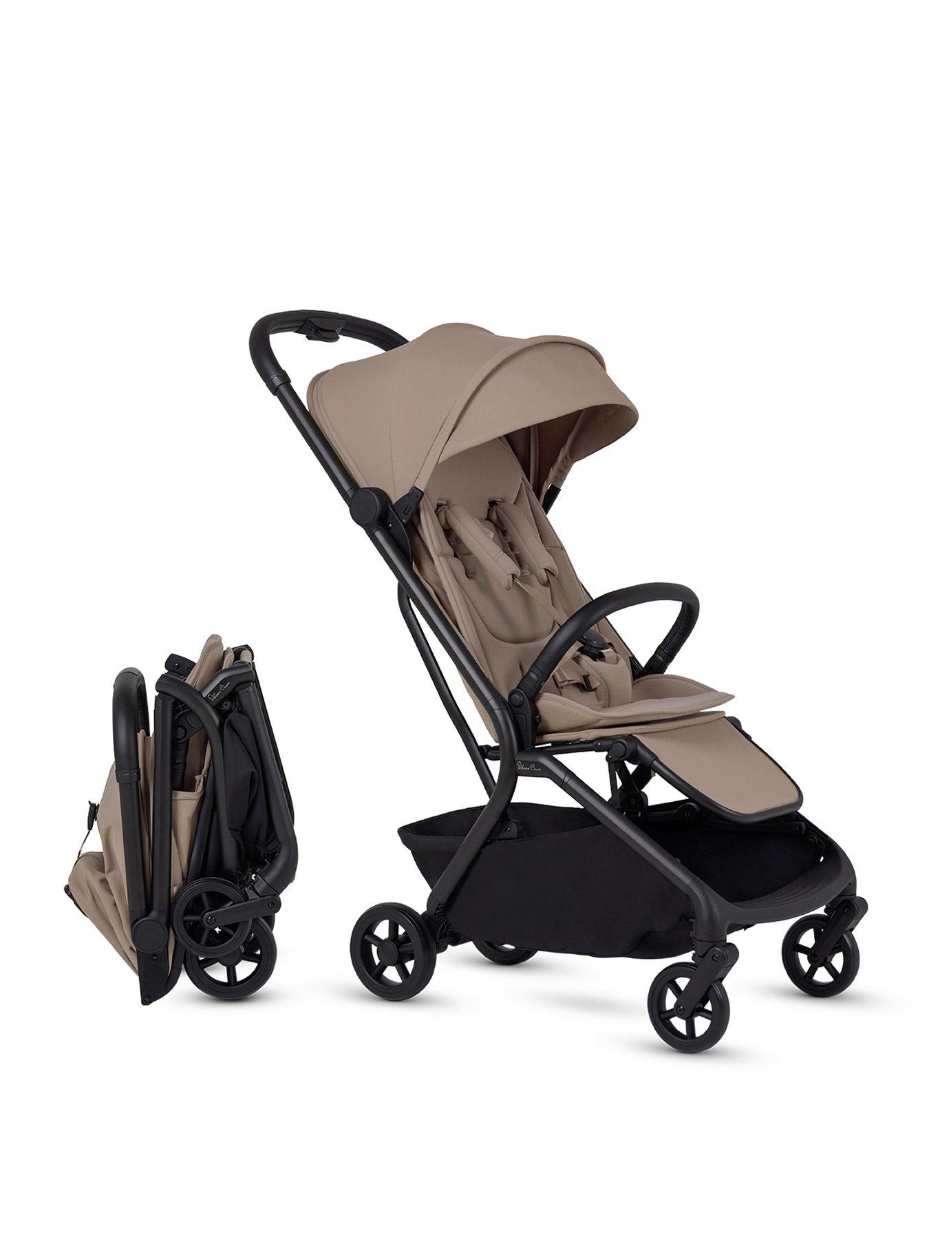 Silver Cross Nia Compact Travel Stroller - Champagne