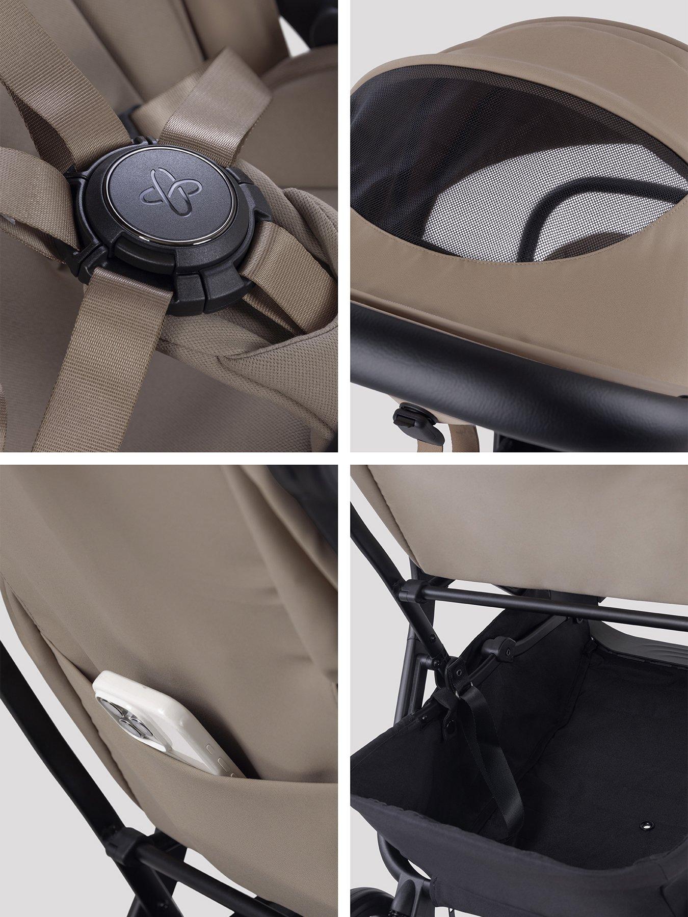 Image 4 of 7 of Silver Cross Nia Compact Travel Stroller - Champagne