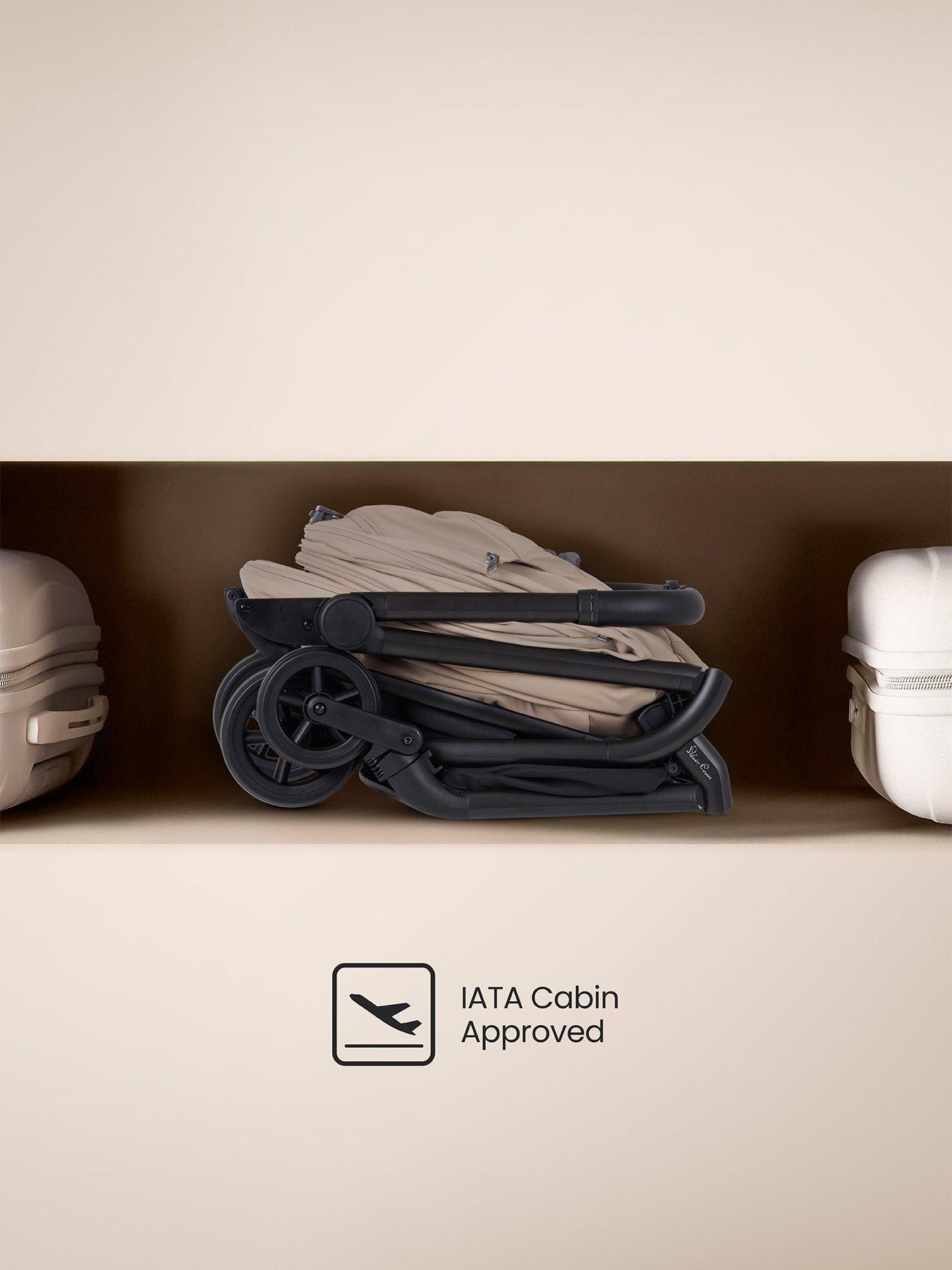 Image 7 of 7 of Silver Cross Nia Compact Travel Stroller - Champagne