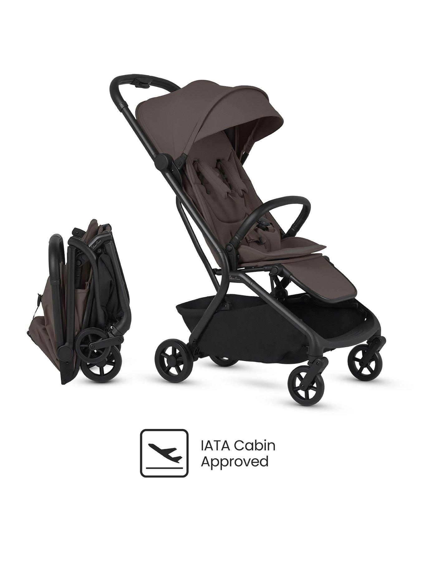 Silver Cross Nia Compact Travel Stroller - Chocloate