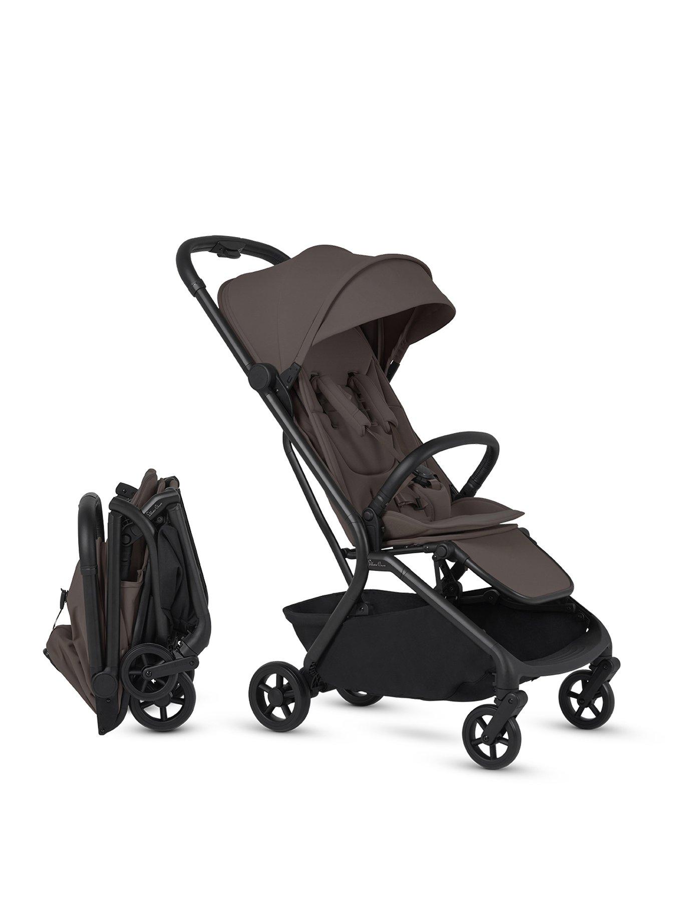 Image 1 of 8 of Silver Cross Nia Compact Travel Stroller - Chocolate