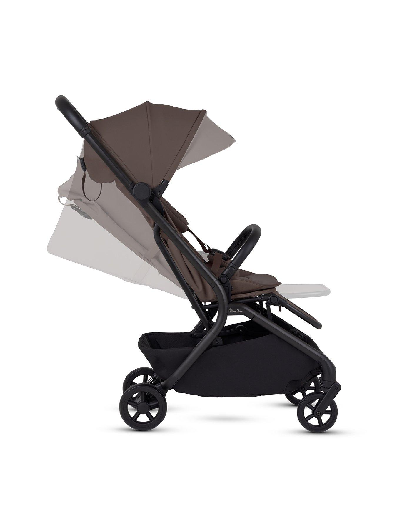 Image 3 of 8 of Silver Cross Nia Compact Travel Stroller - Chocolate