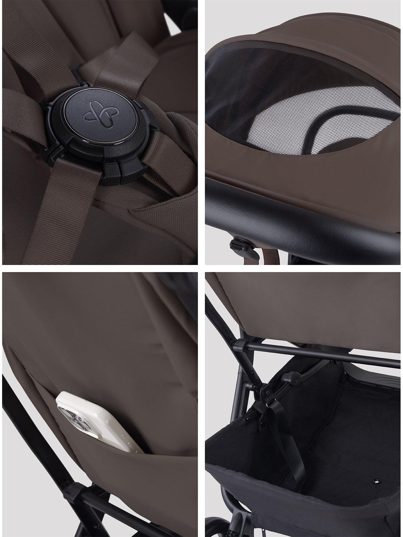 Image 4 of 8 of Silver Cross Nia Compact Travel Stroller - Chocolate