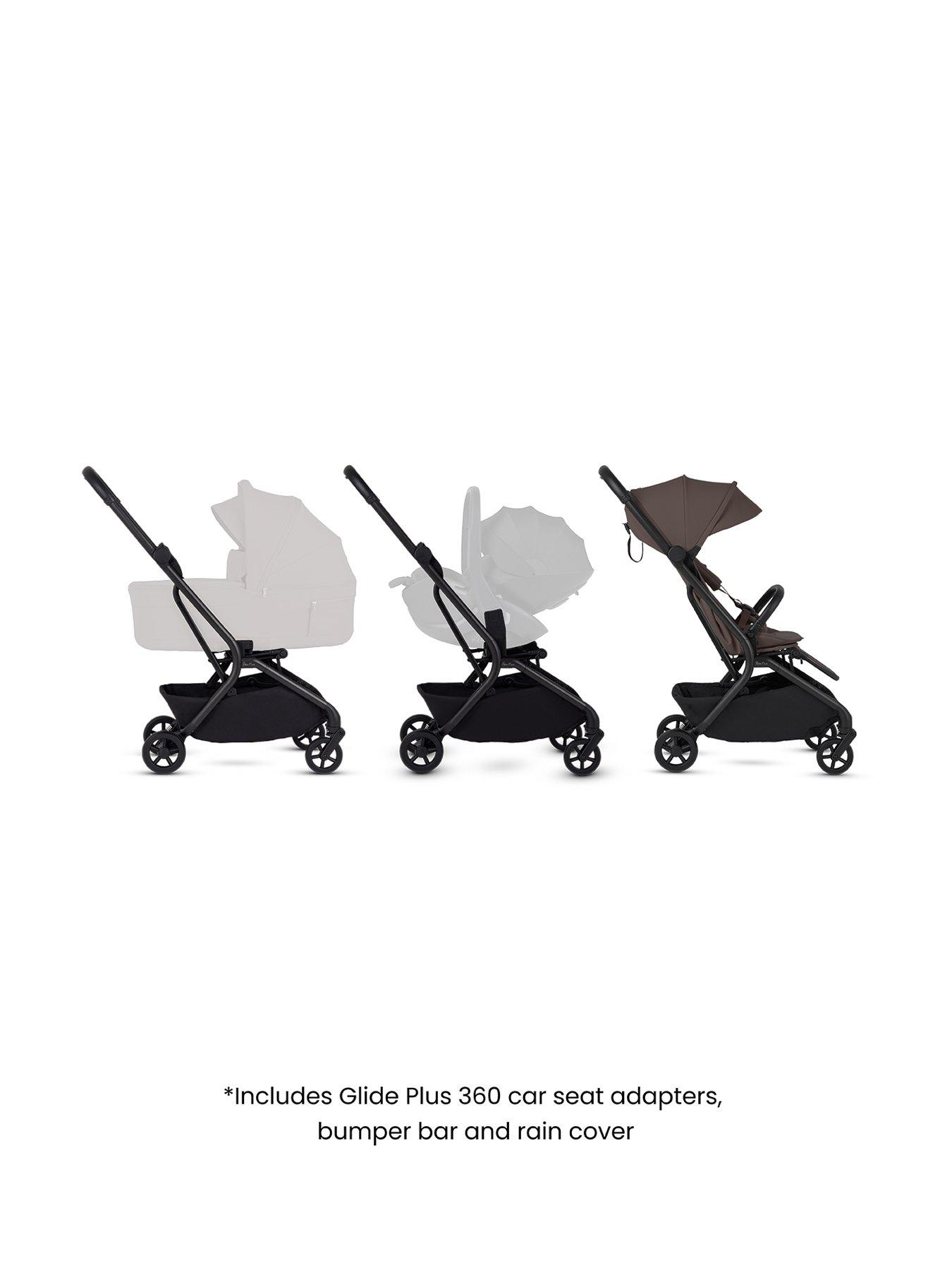 Image 6 of 8 of Silver Cross Nia Compact Travel Stroller - Chocolate