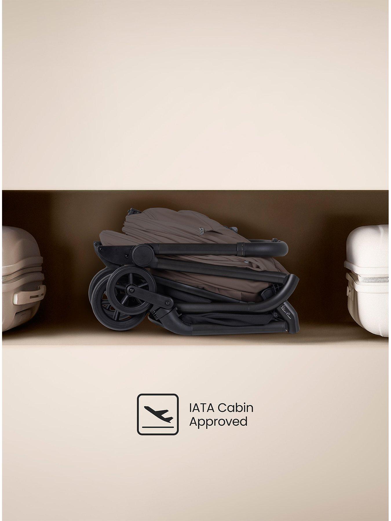 Image 7 of 8 of Silver Cross Nia Compact Travel Stroller - Chocolate