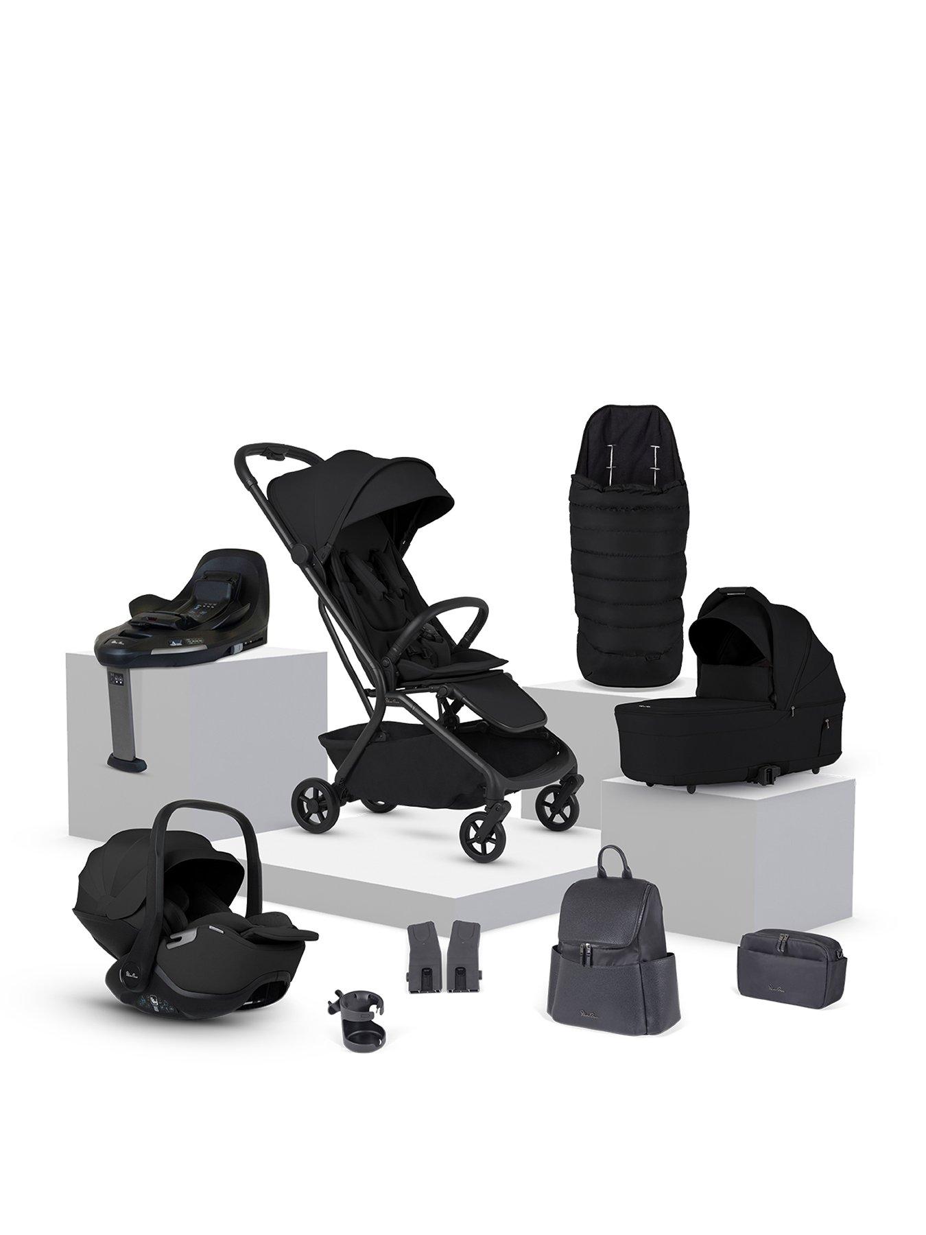Silver Cross Nia Compact Travel System with Accessories  - Onyx