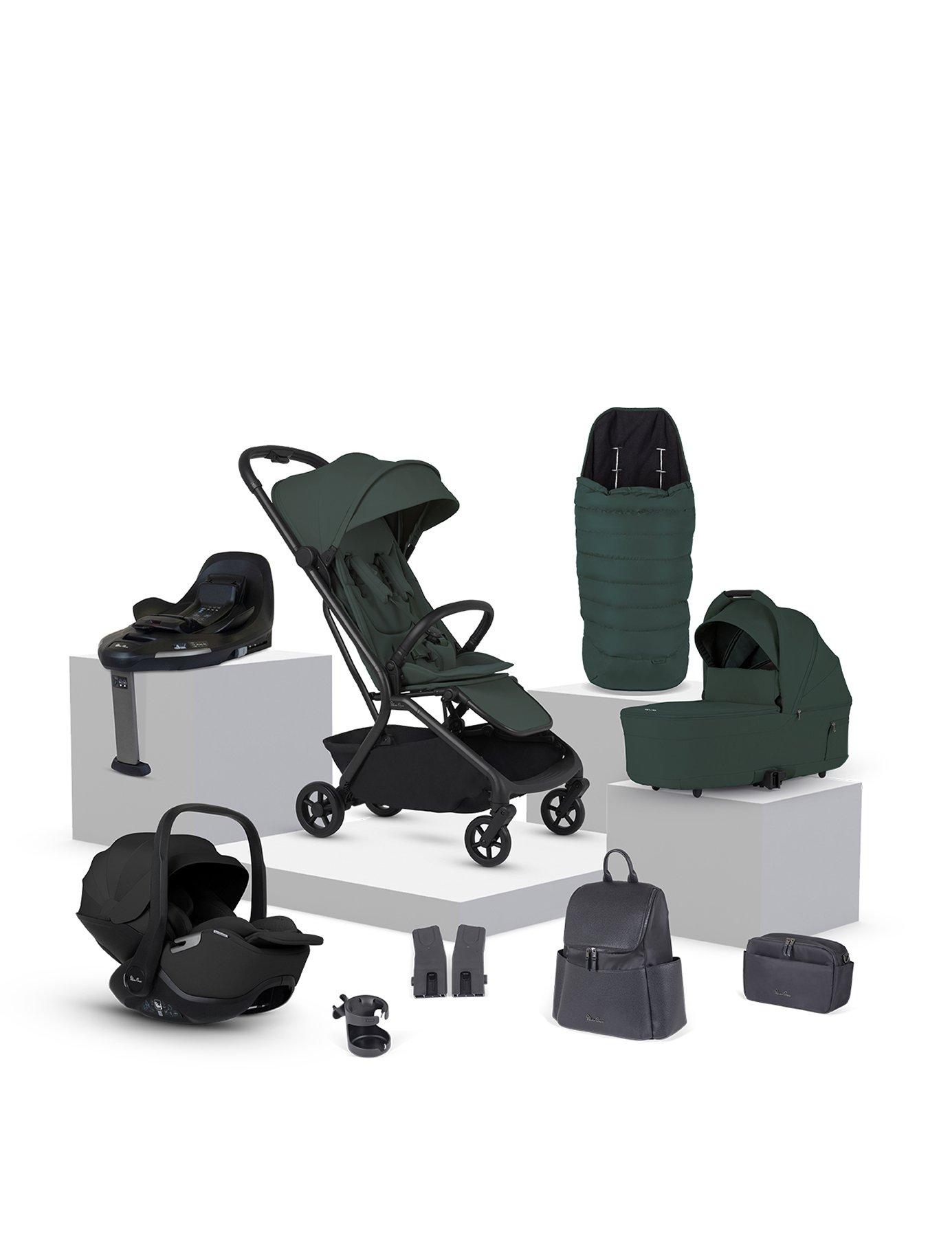 Silver Cross Nia Compact Travel System with Accessories  - Conifer